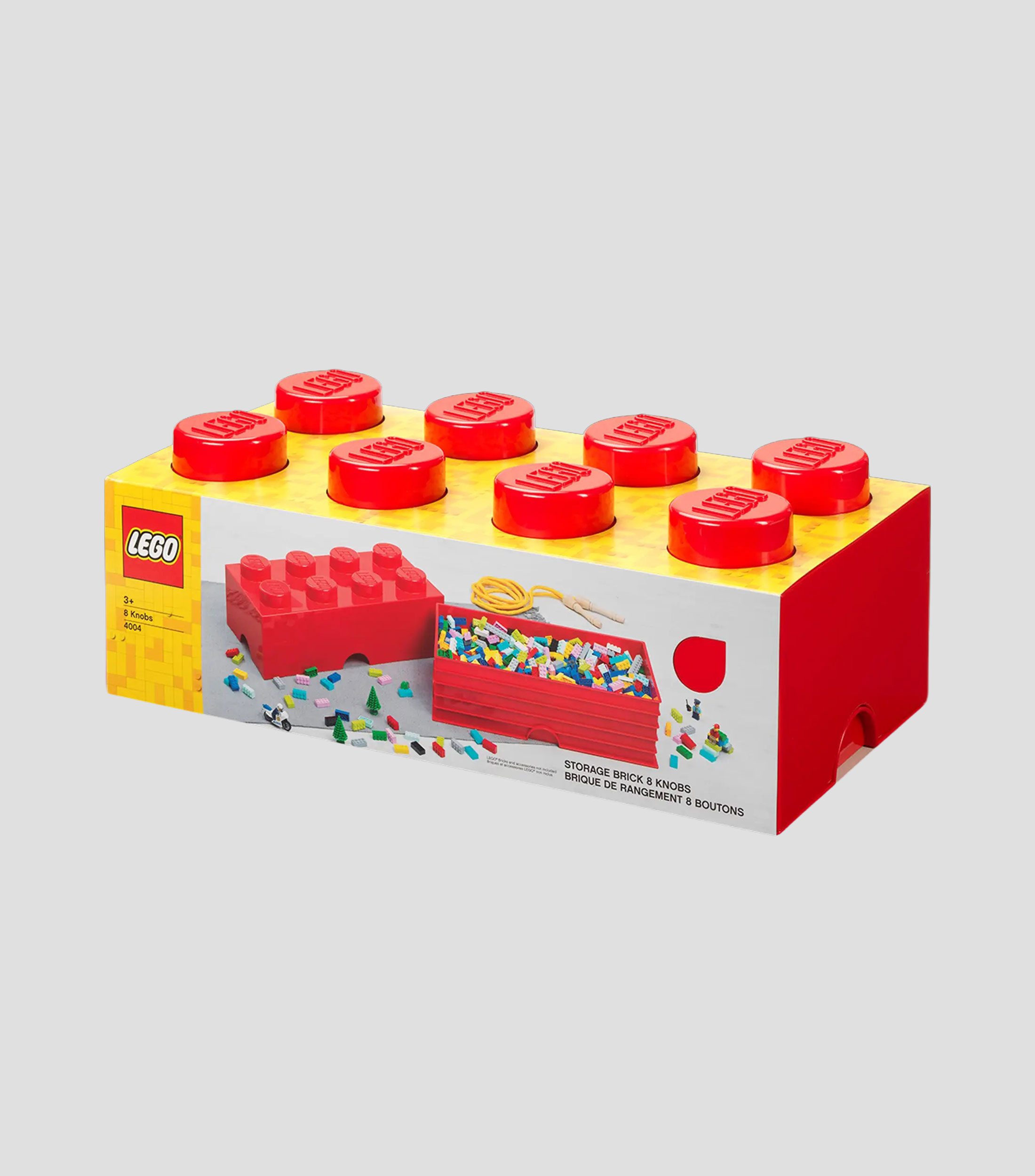 Lego Storage, Brick 8 Rojo