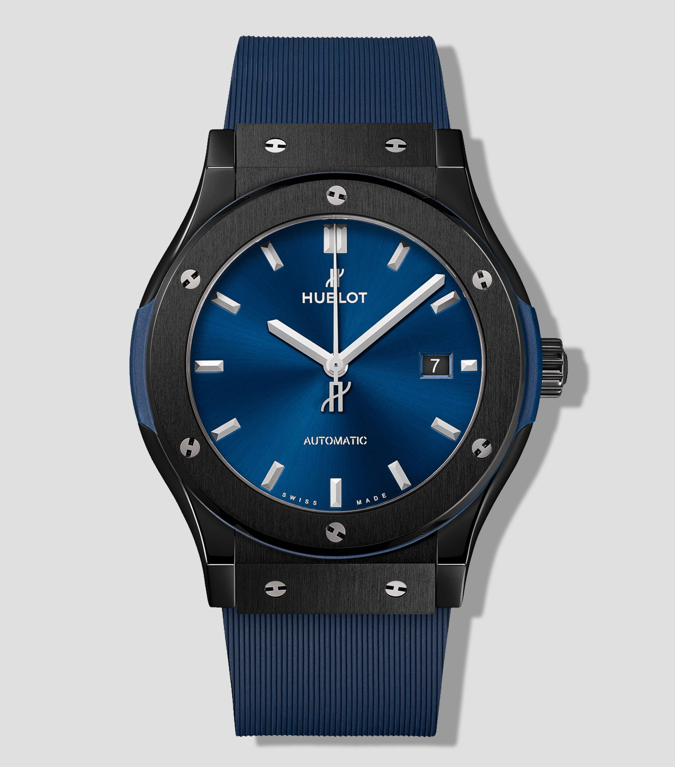 Reloj para Hombre Classic Fusion Ceramic Blue deportivo negro, azul