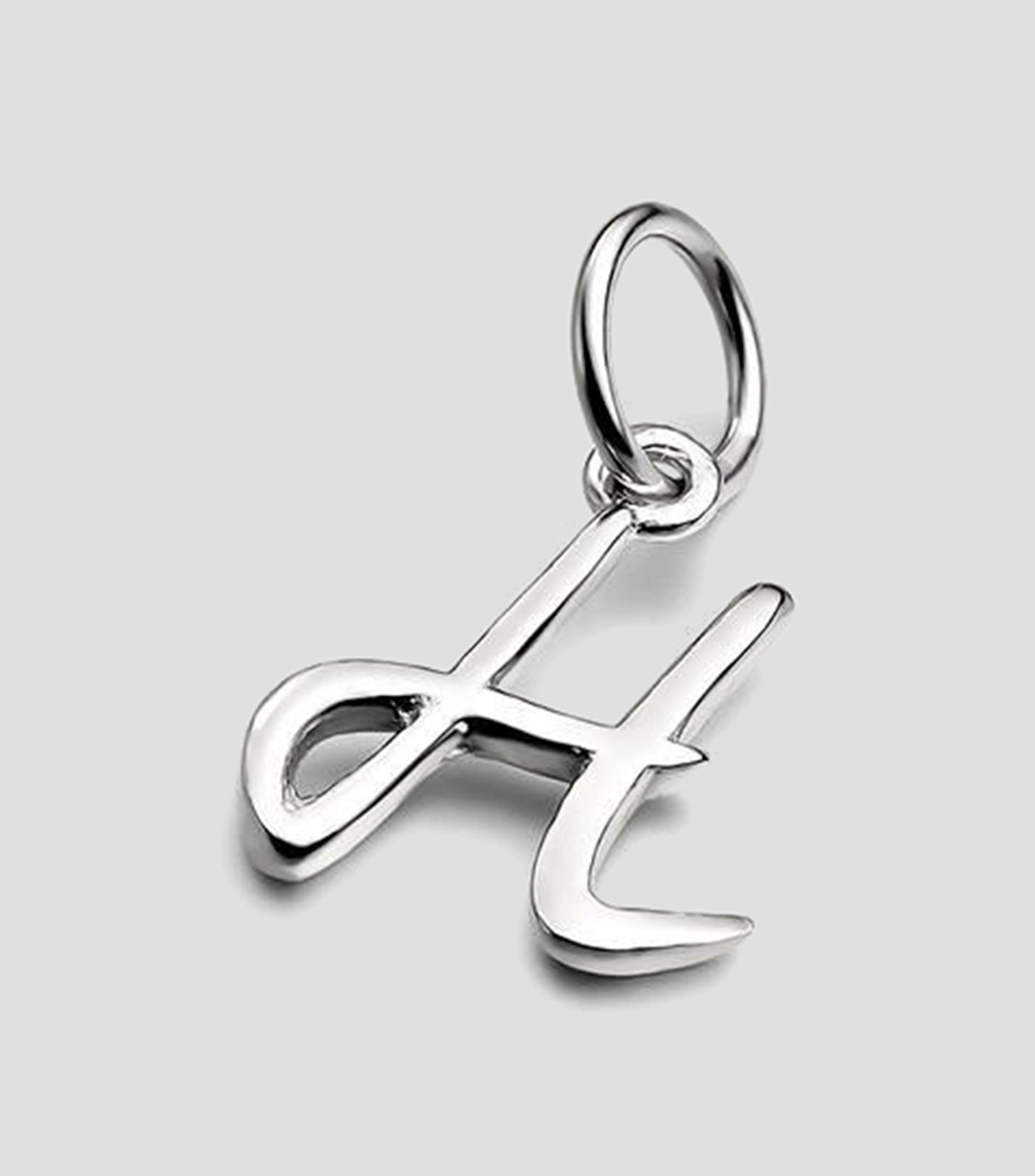 Charm letra H en plata .925 Yo Me Mi Mujer