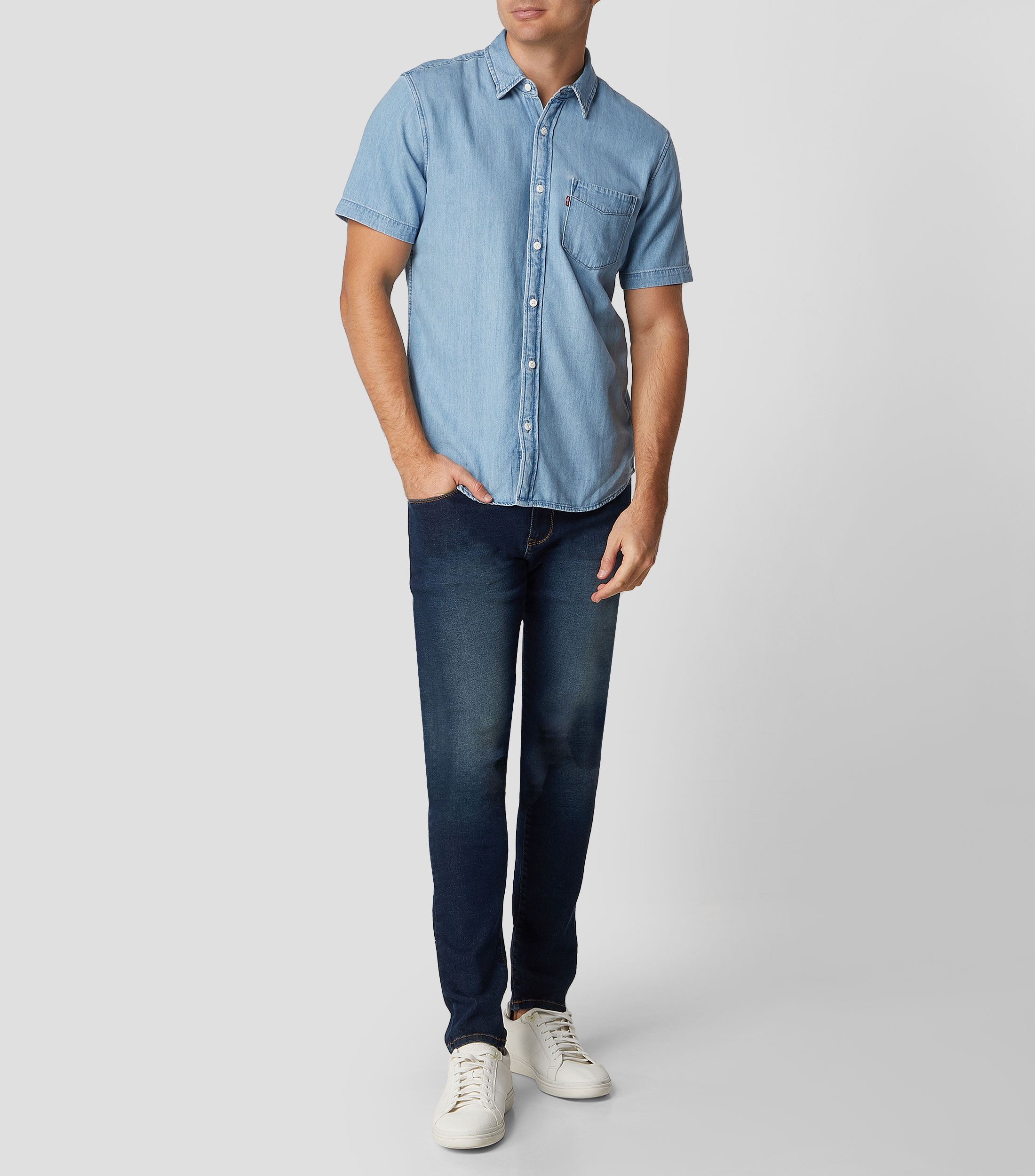 Camisa Manga Corta Hombre