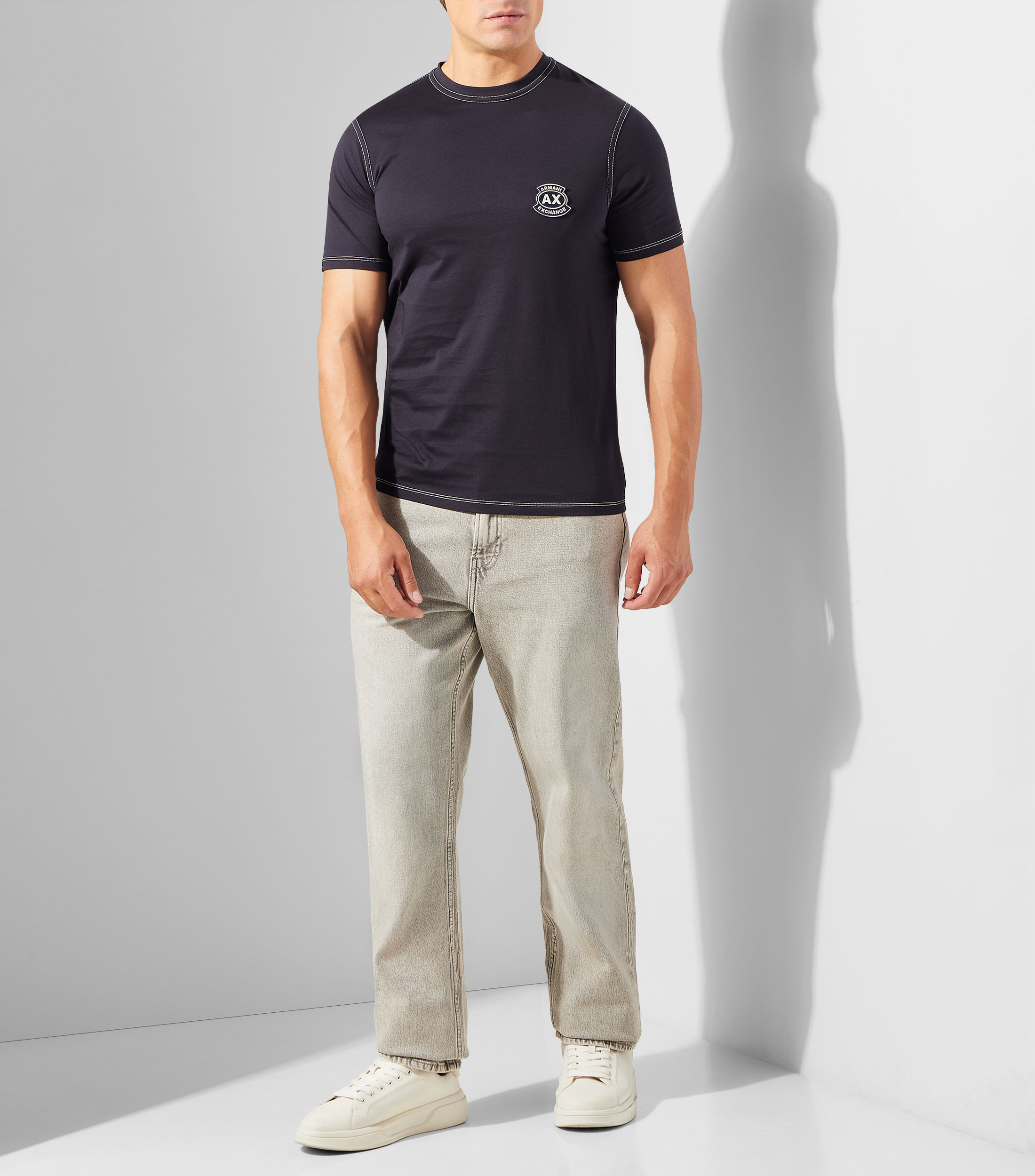 Playera cuello redondo manga corta fantasía Hombre