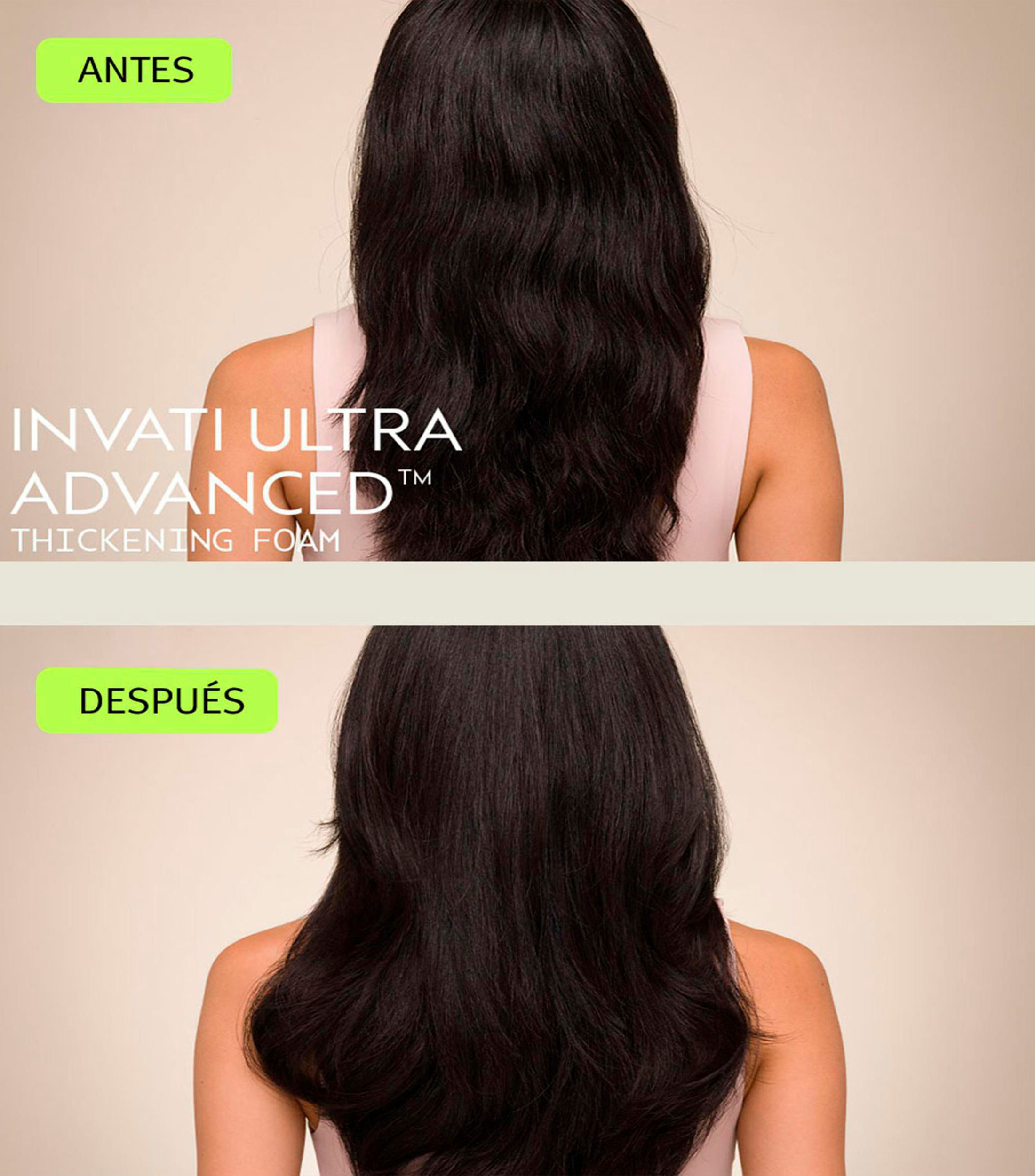 Set de engrosamiento y volumen para un cabello delgado a medio Mujer