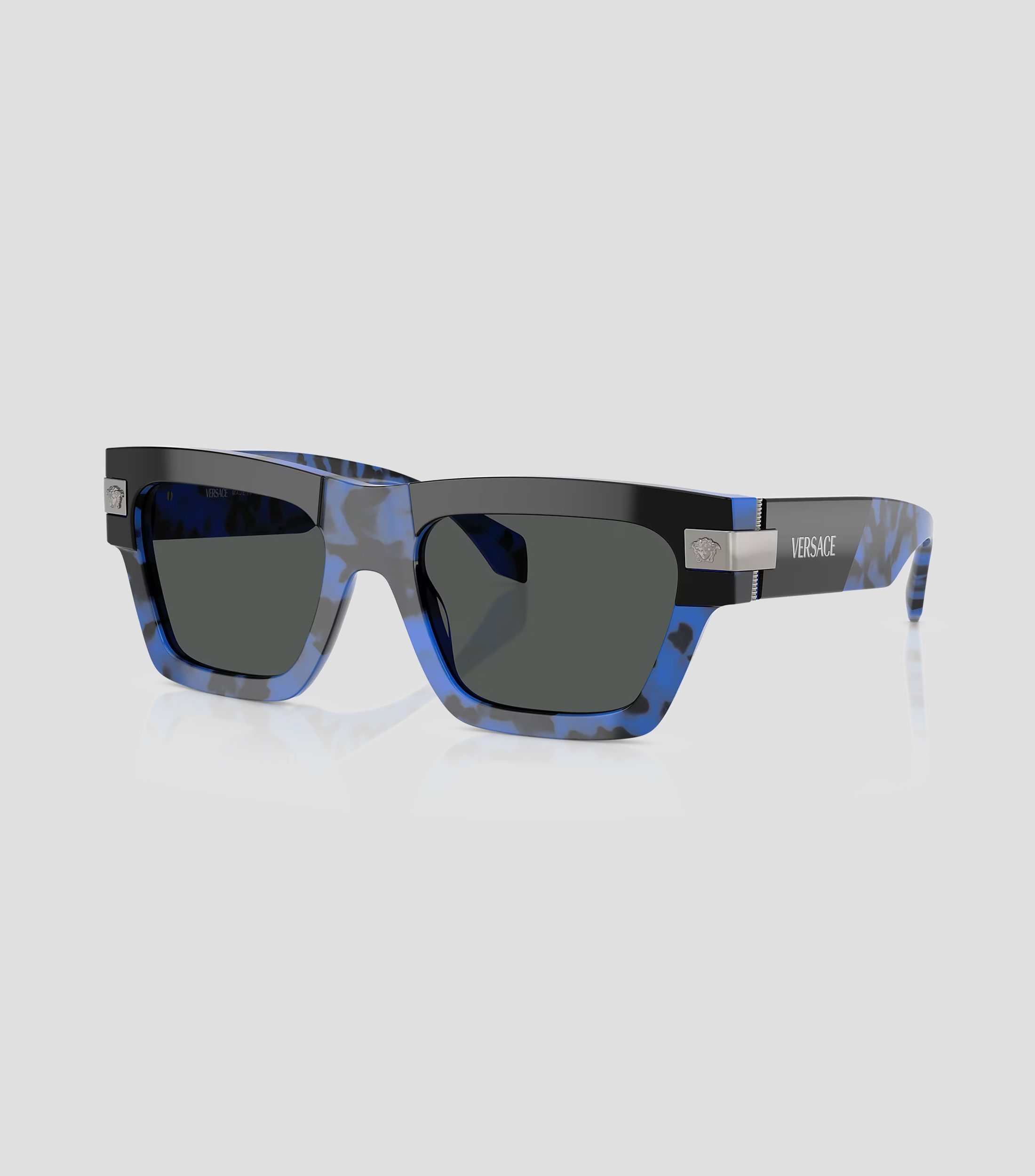 Lentes de sol Cuadrados con Logo Hombre