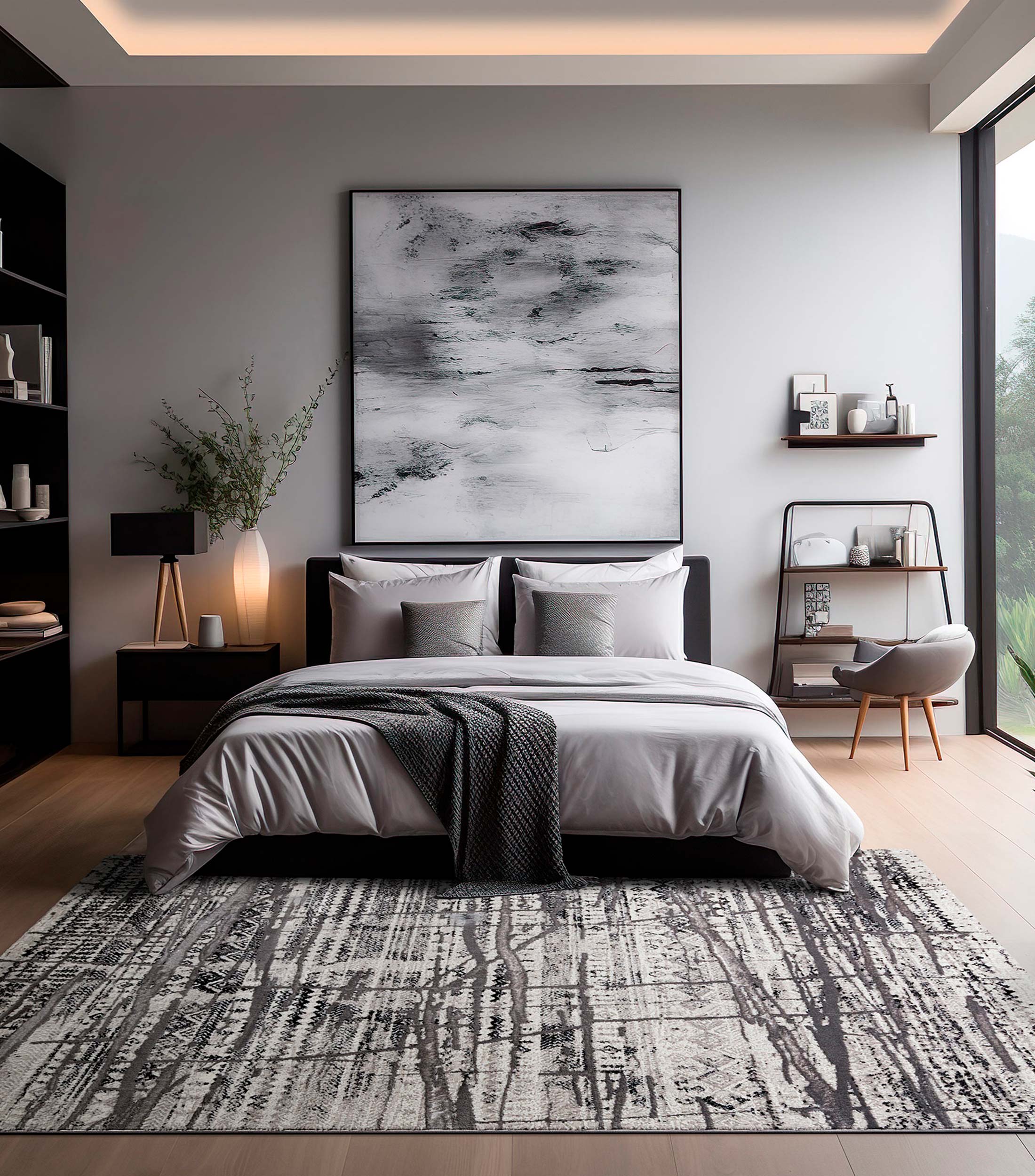 Tapete Moris 01 Gris 290X200