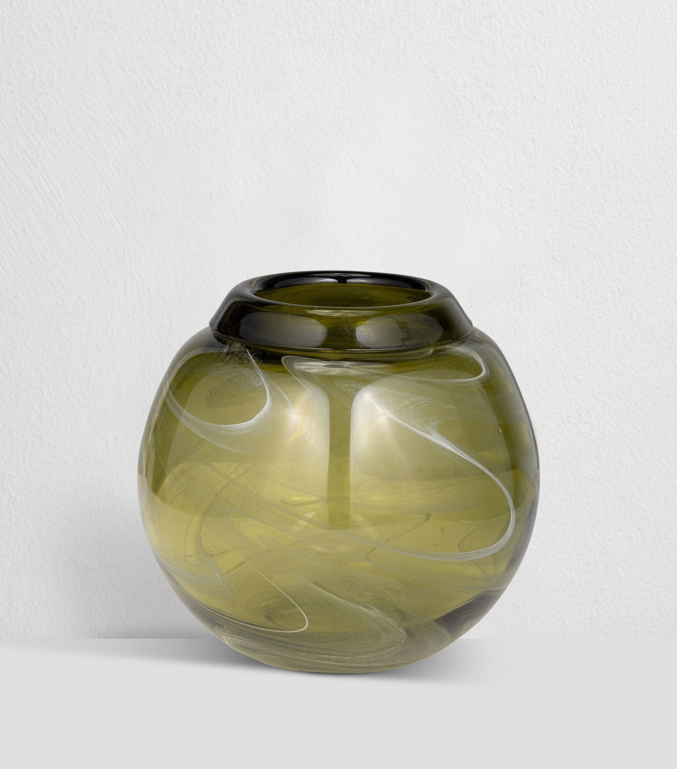 Florero Swirl en vidrio
