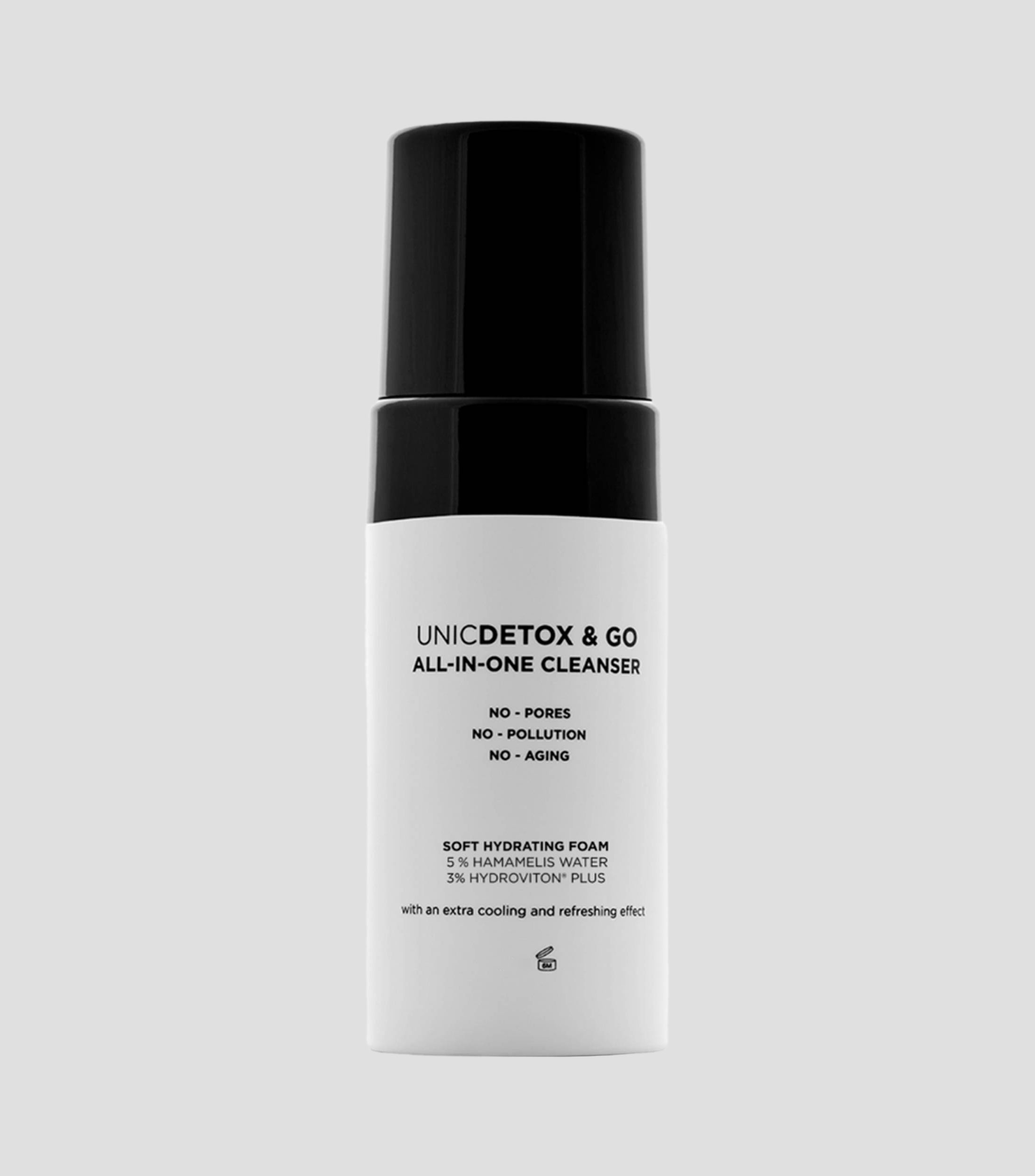 Desmaquillante en espuma Unicdetox, 100 ml