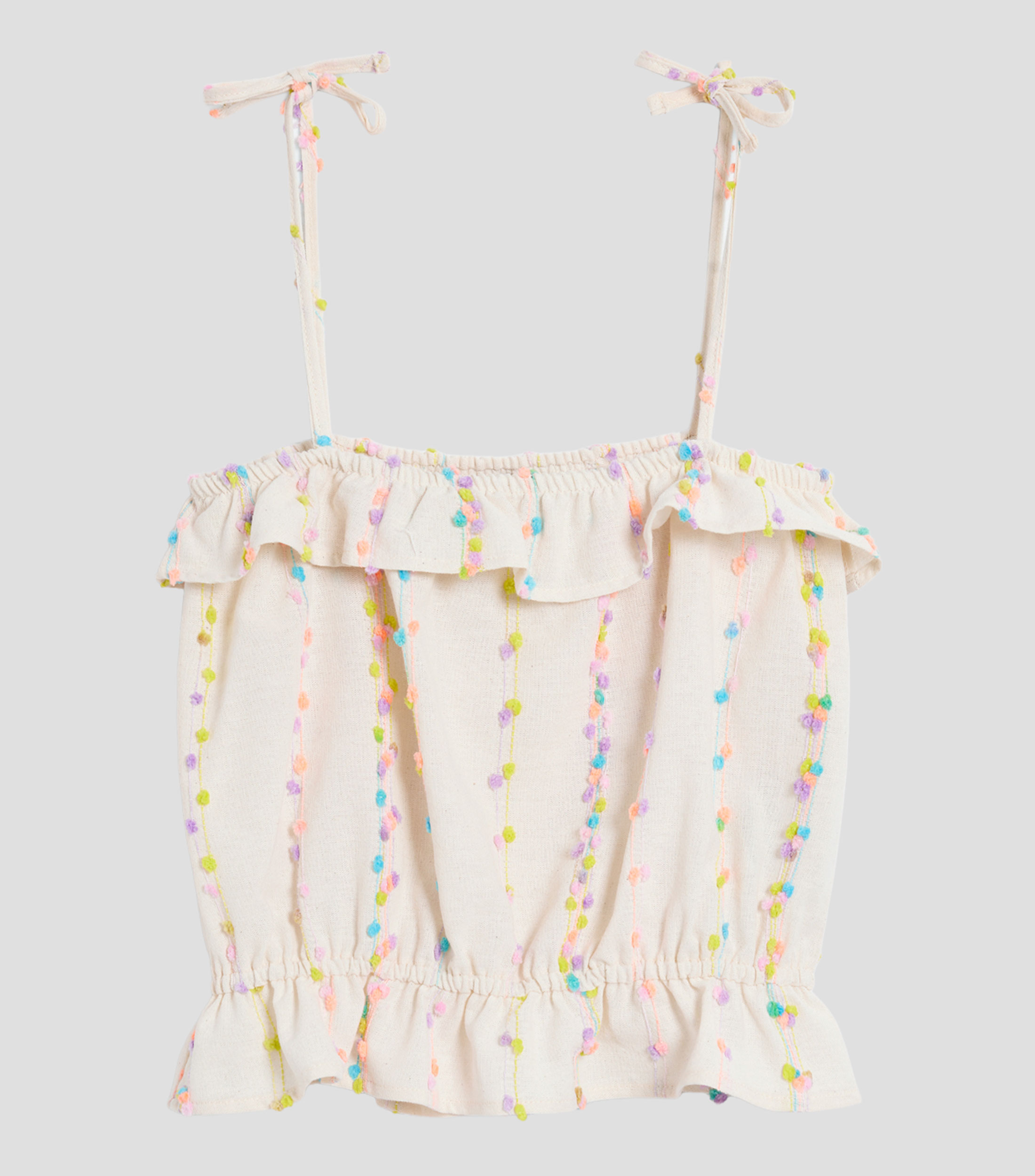 Blusa liso sin mangas Niña