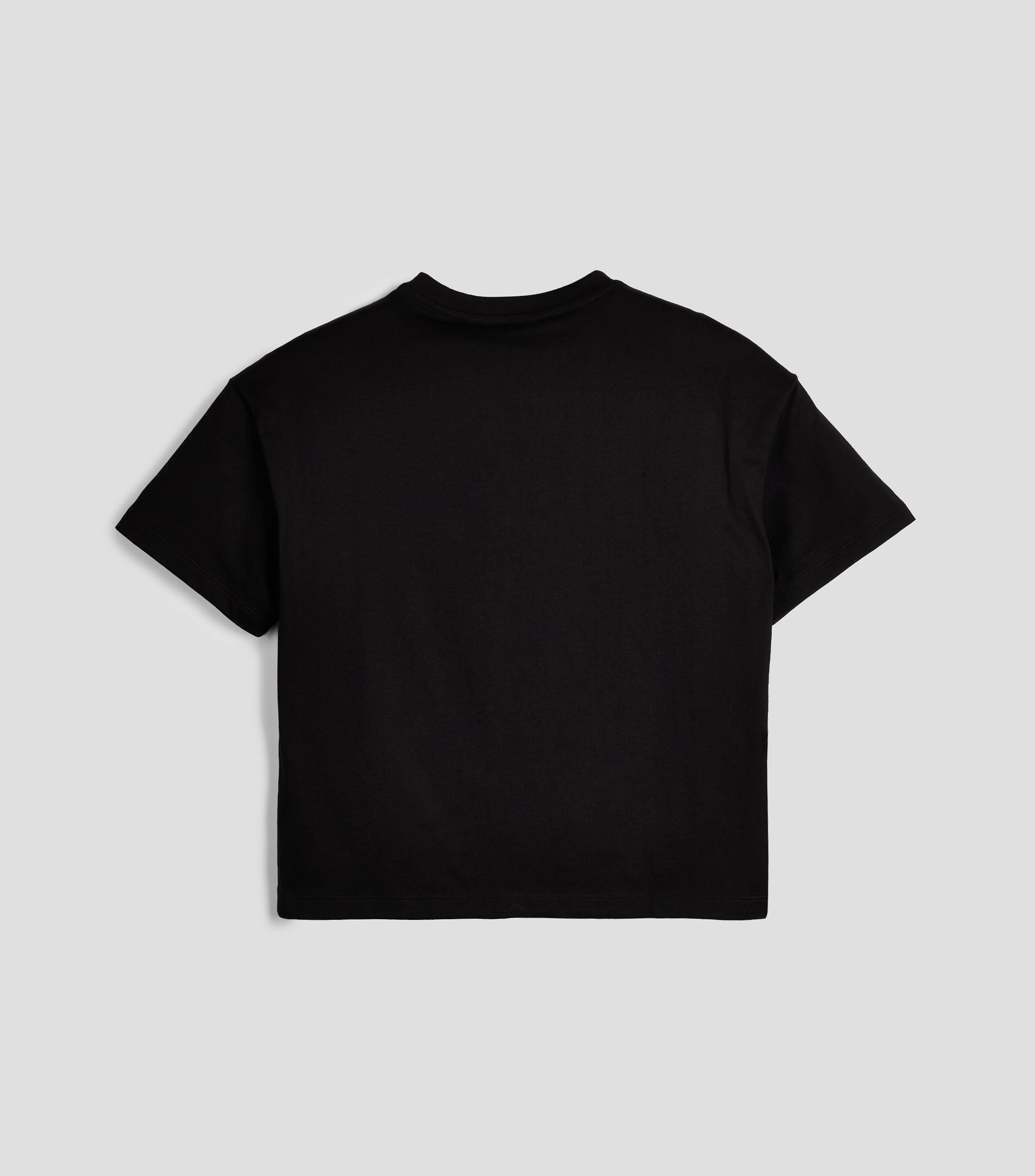 Playera cuello redondo manga corta estampada Niña