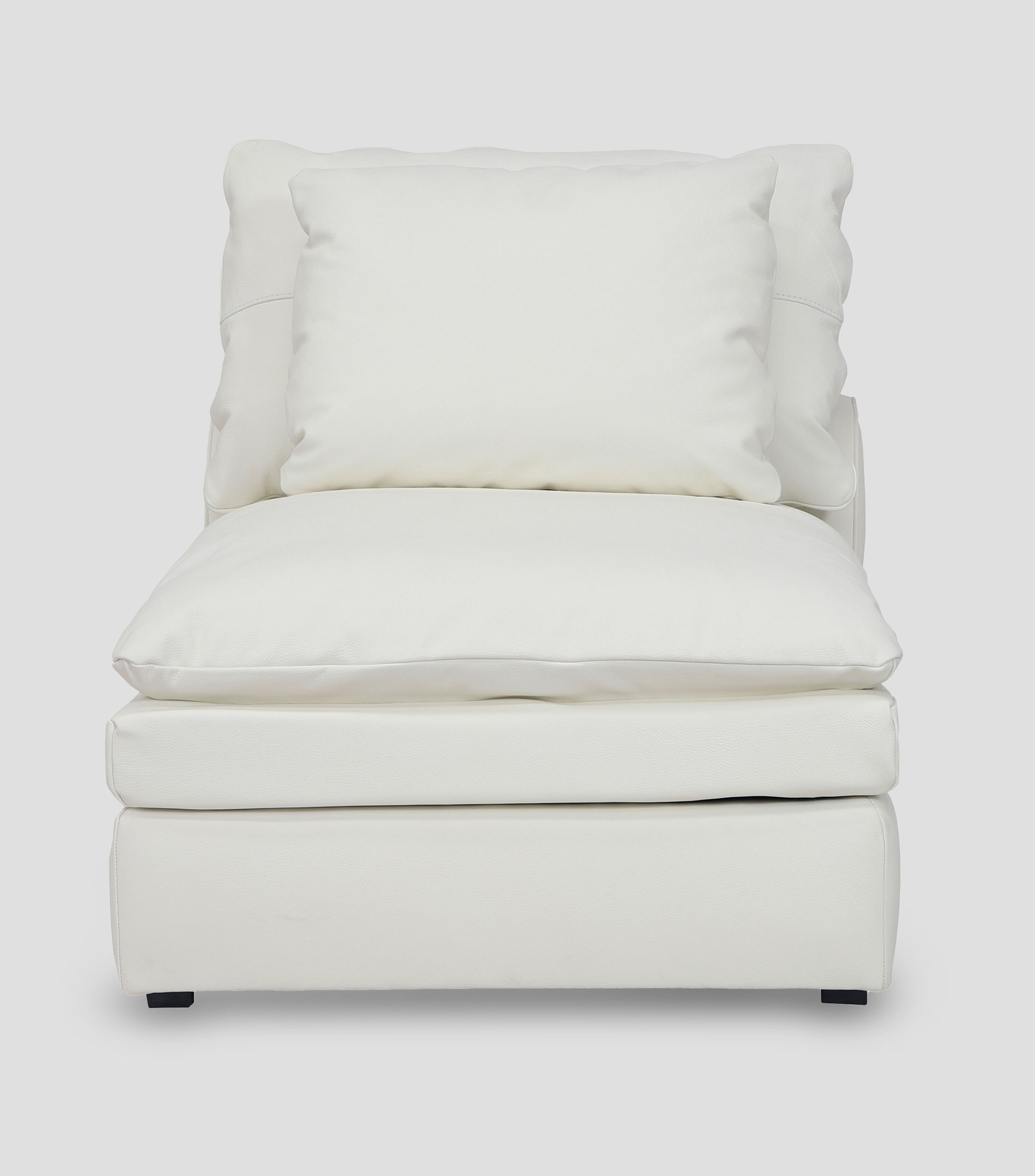 Sillón Intimo en Piel Go Beyond Blanco