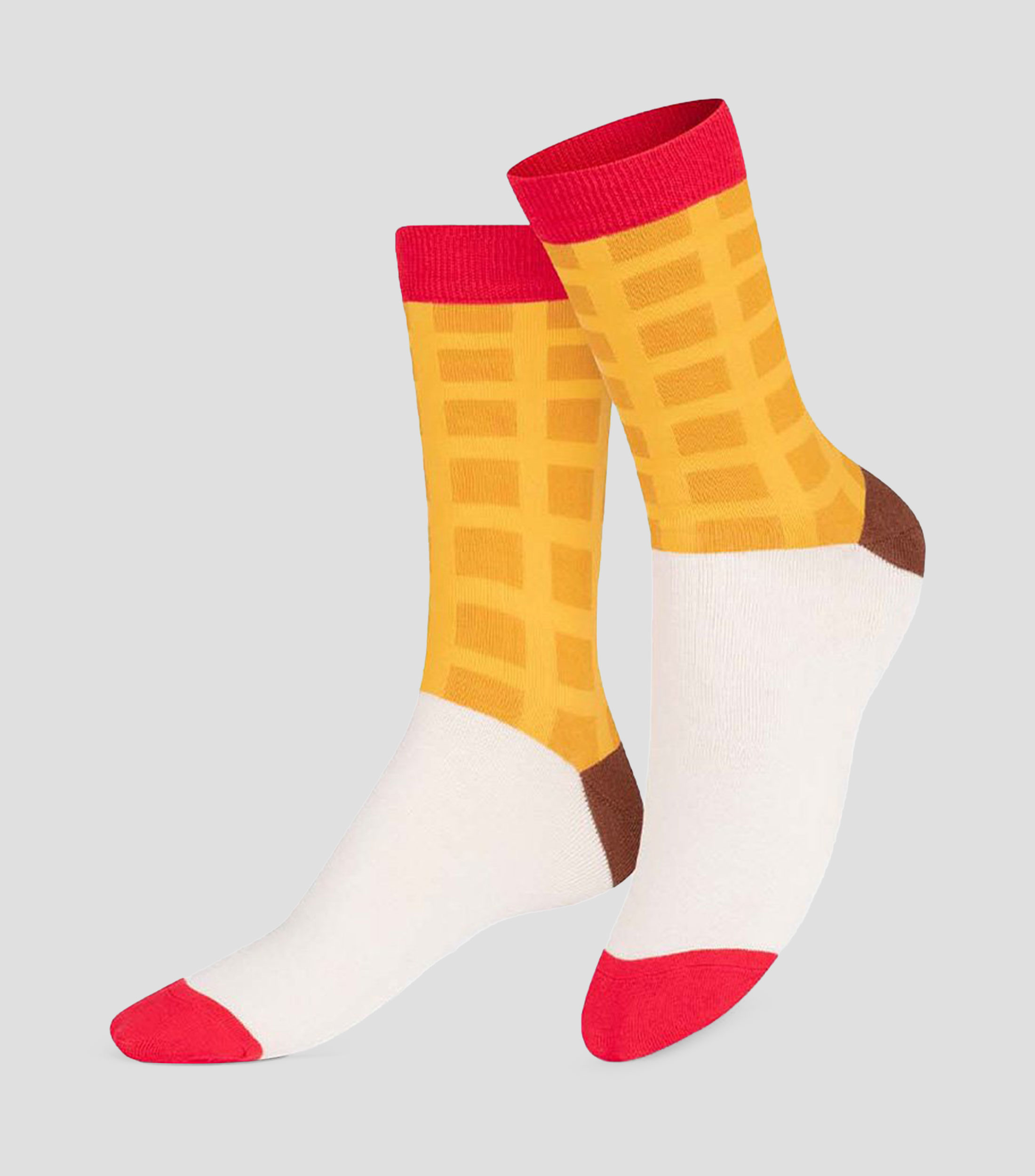 Calcetín estampado Sweet Waffles Unisex