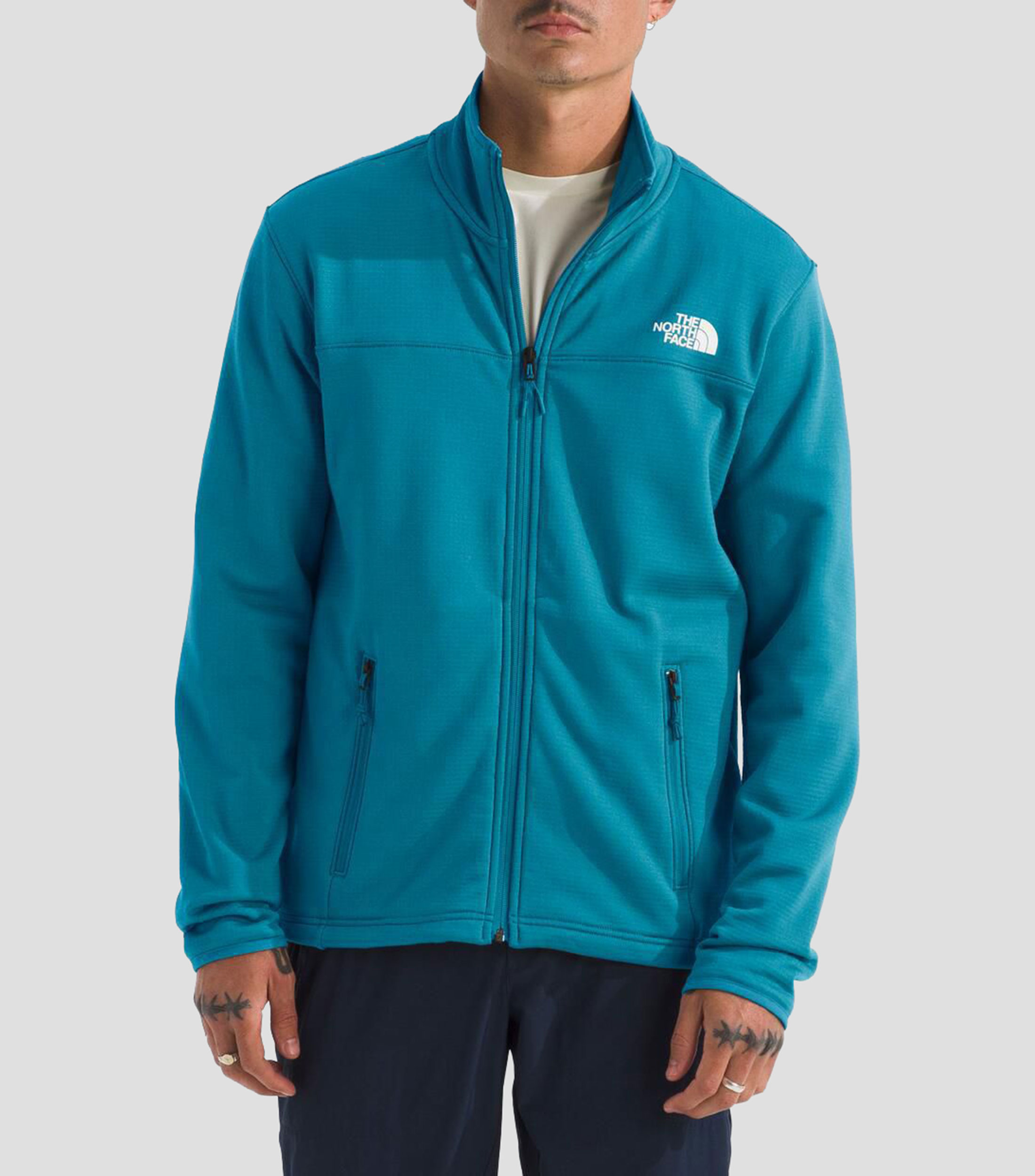 Chamarra Cedar Trail Grid FZ Hombre