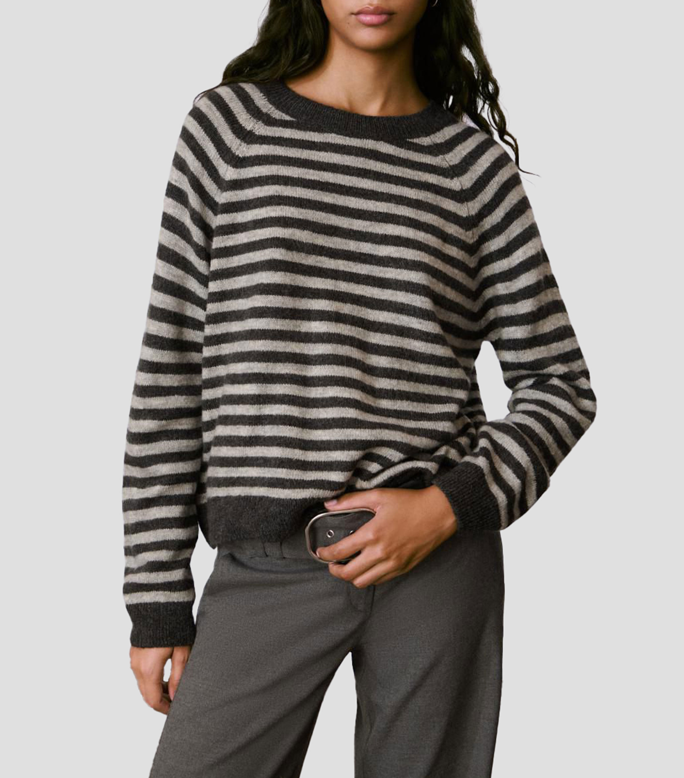 Suéter cuello redondo Mujer