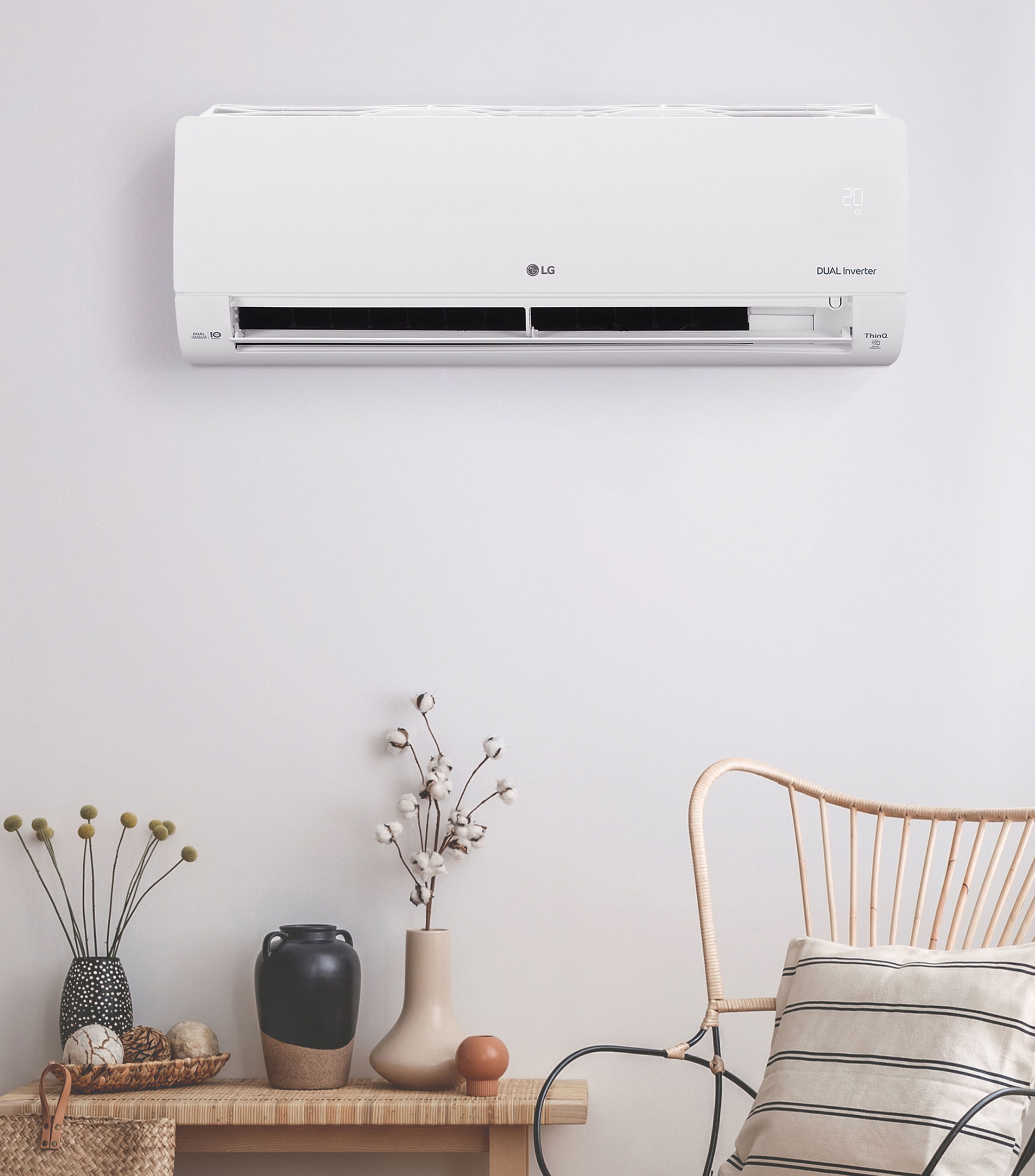 Aire Acondicionado Minisplit DUALCOOL Inverter VM121C9 12,000 BTU-h 1 Tonelada 115V Solo Frio