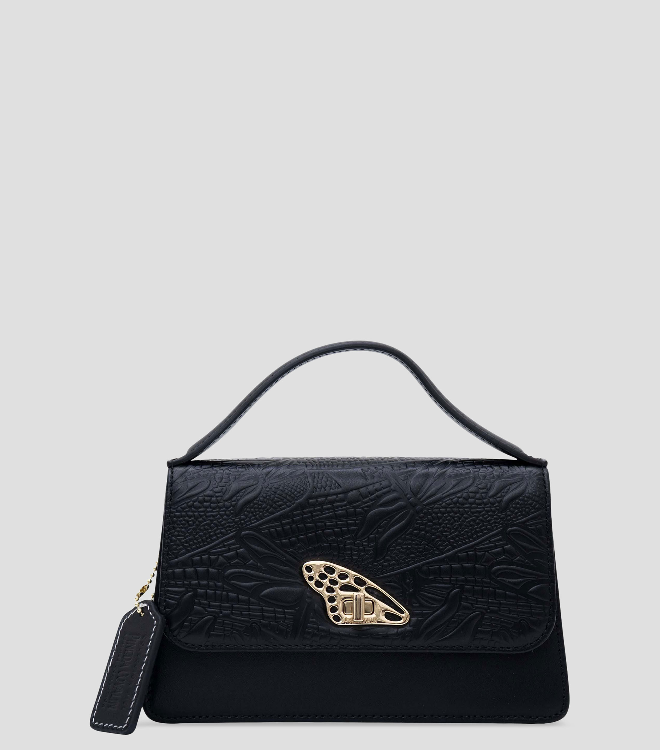 Bolsa Crossbody en piel fantasía Mujer