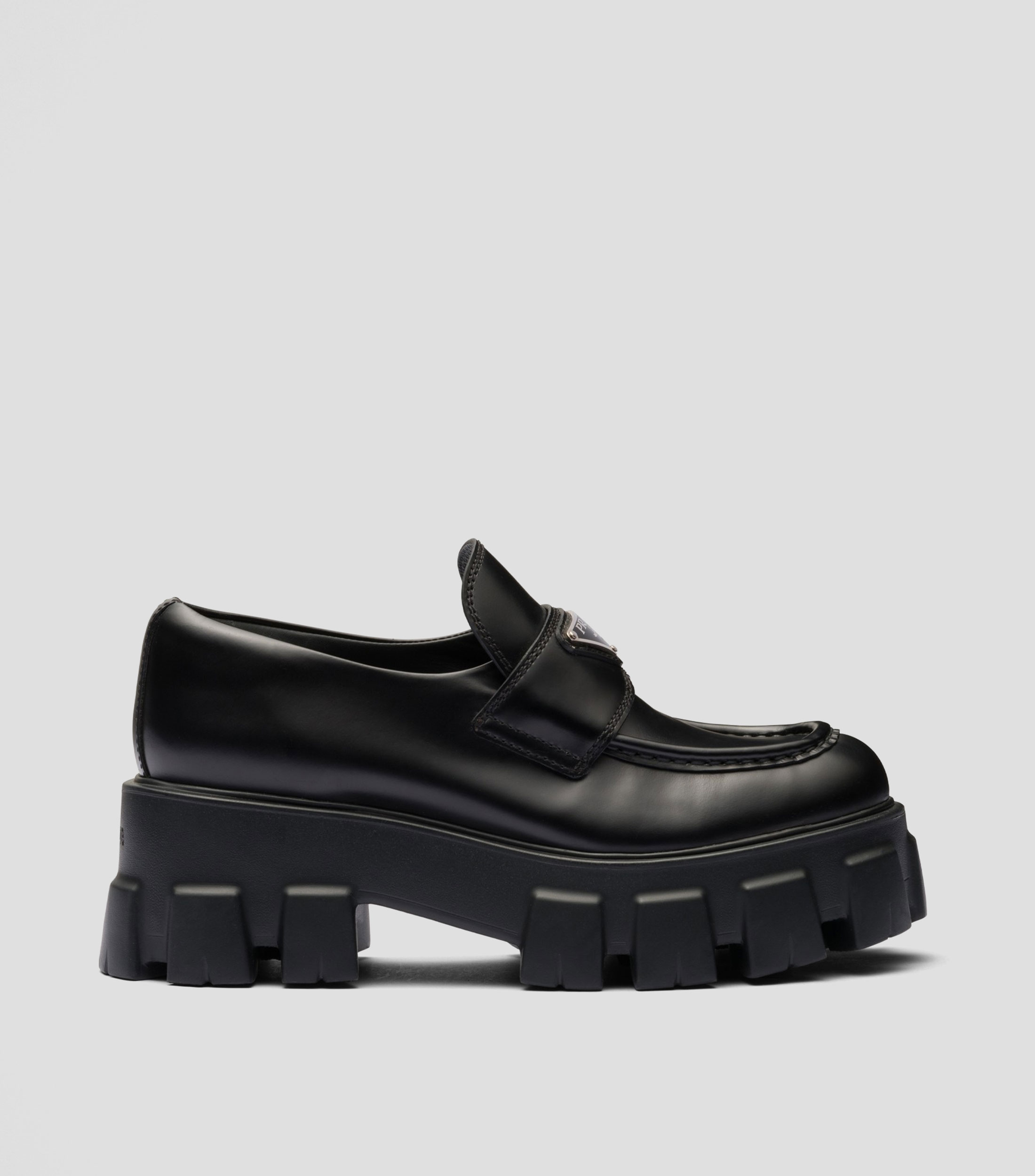 Mocasines con plataforma lisos Mujer