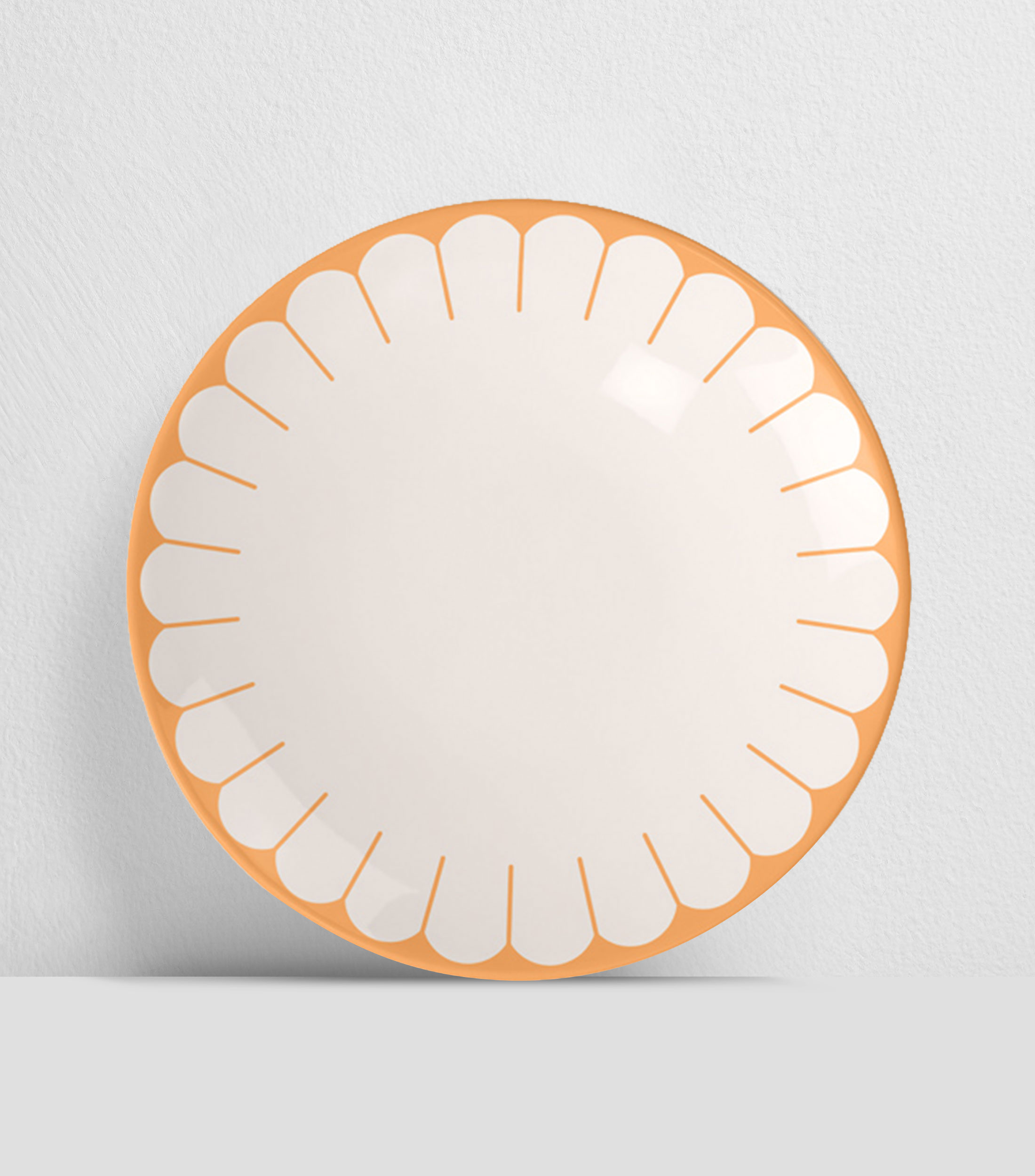 Plato para Desayuno y Postre Fleur Soleil