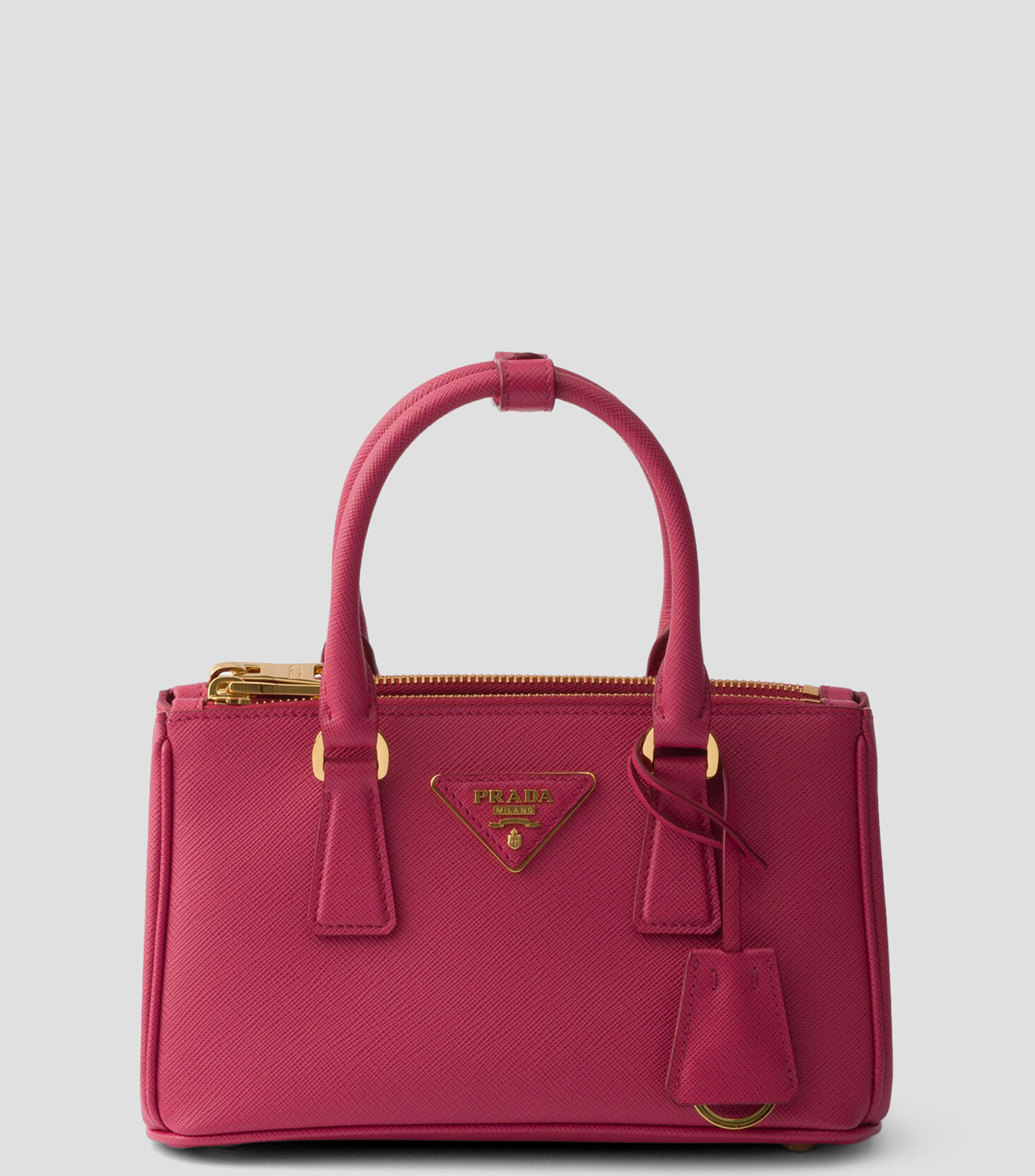 Minibolsa Prada Galleria de piel saffiano Mujer