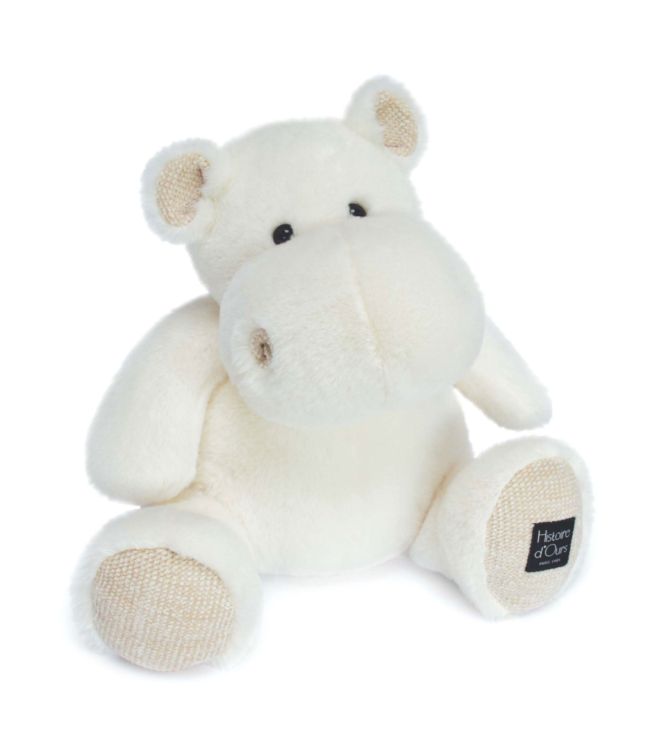 Muñeco de Peluche Hippo marfil 40 cm