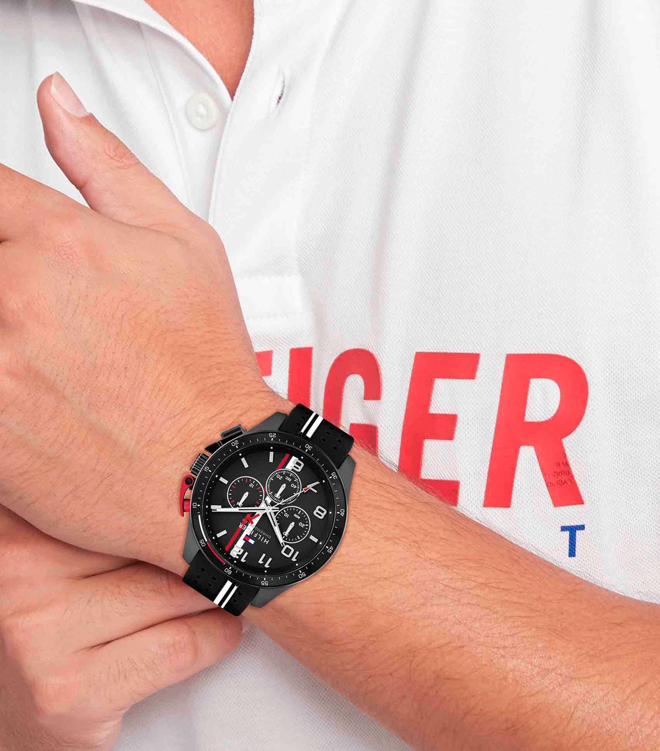 Reloj para Hombre Bank Deportivo, Negro