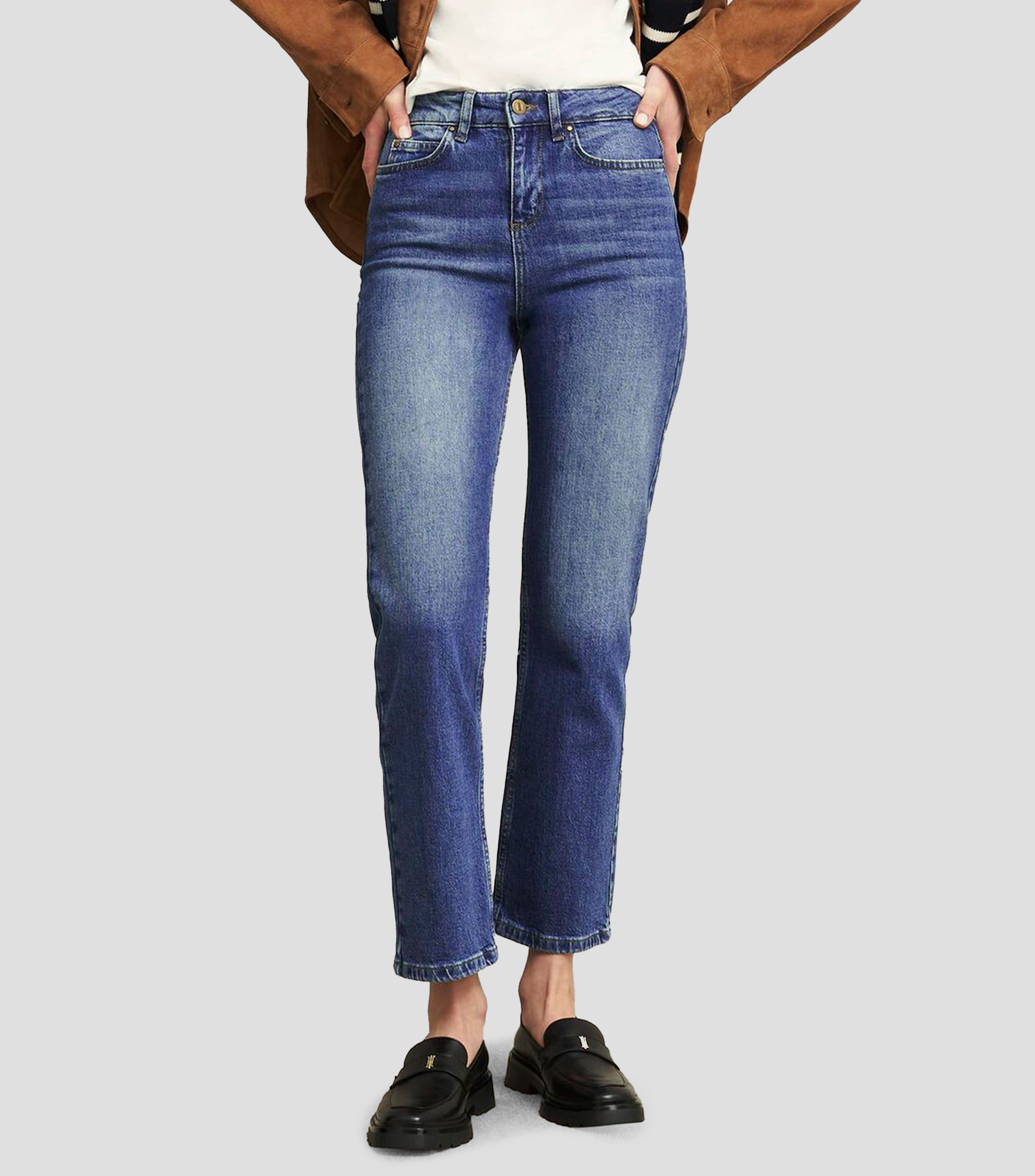 Jeans Shea de corte recto Mujer