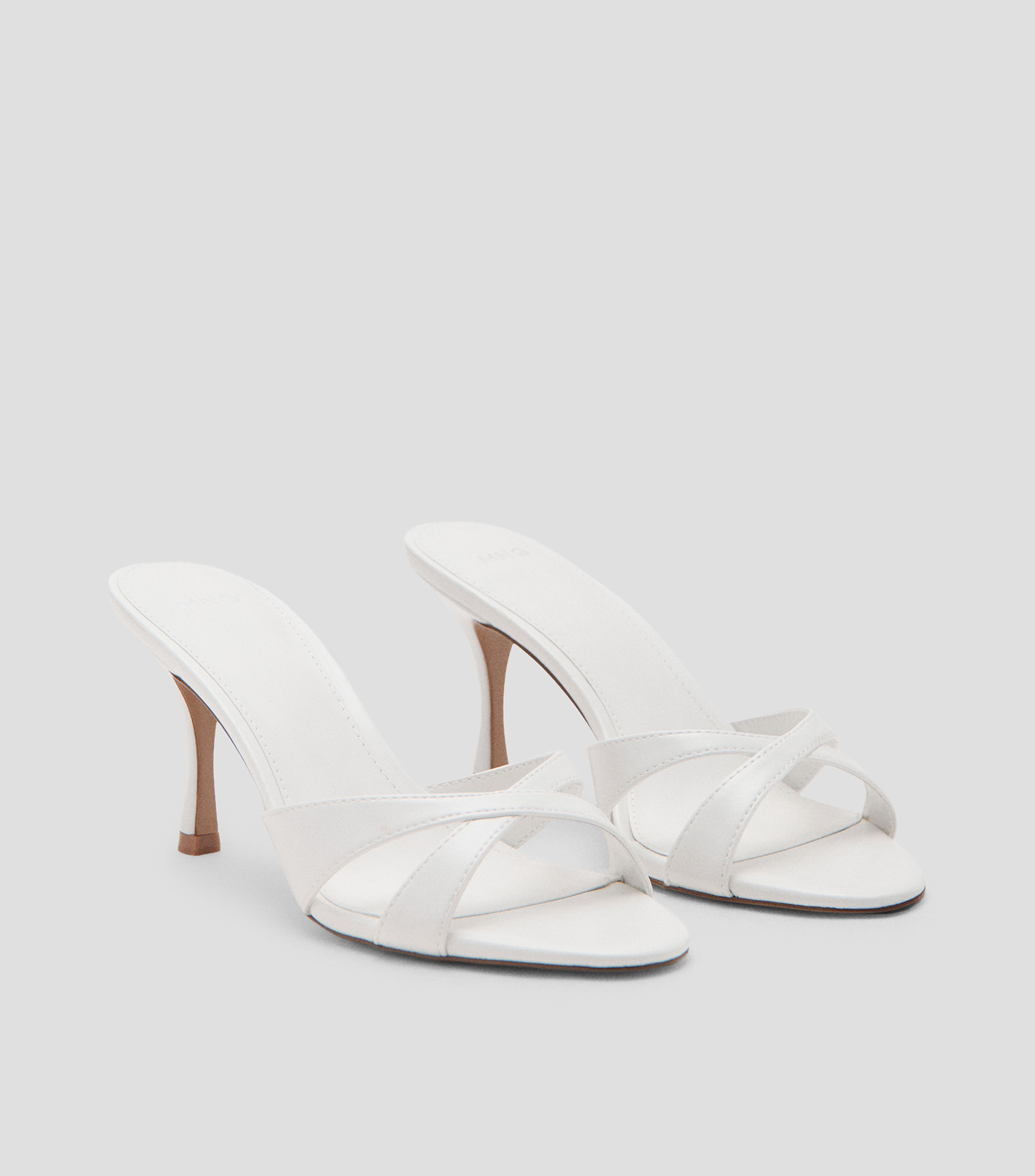 Sandalias con tacón de aguja Mujer