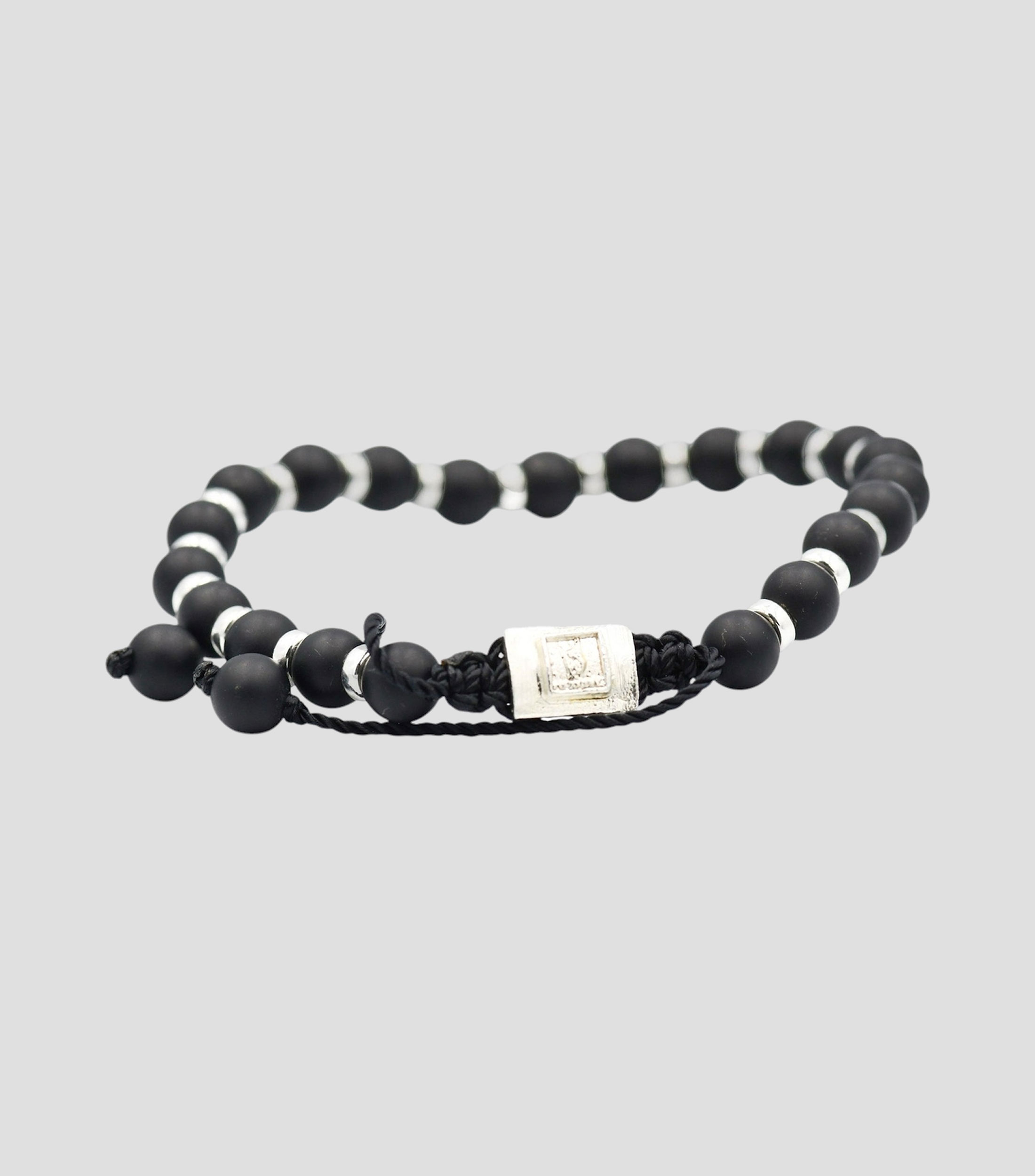 Brazalete Con Ónix Hombre