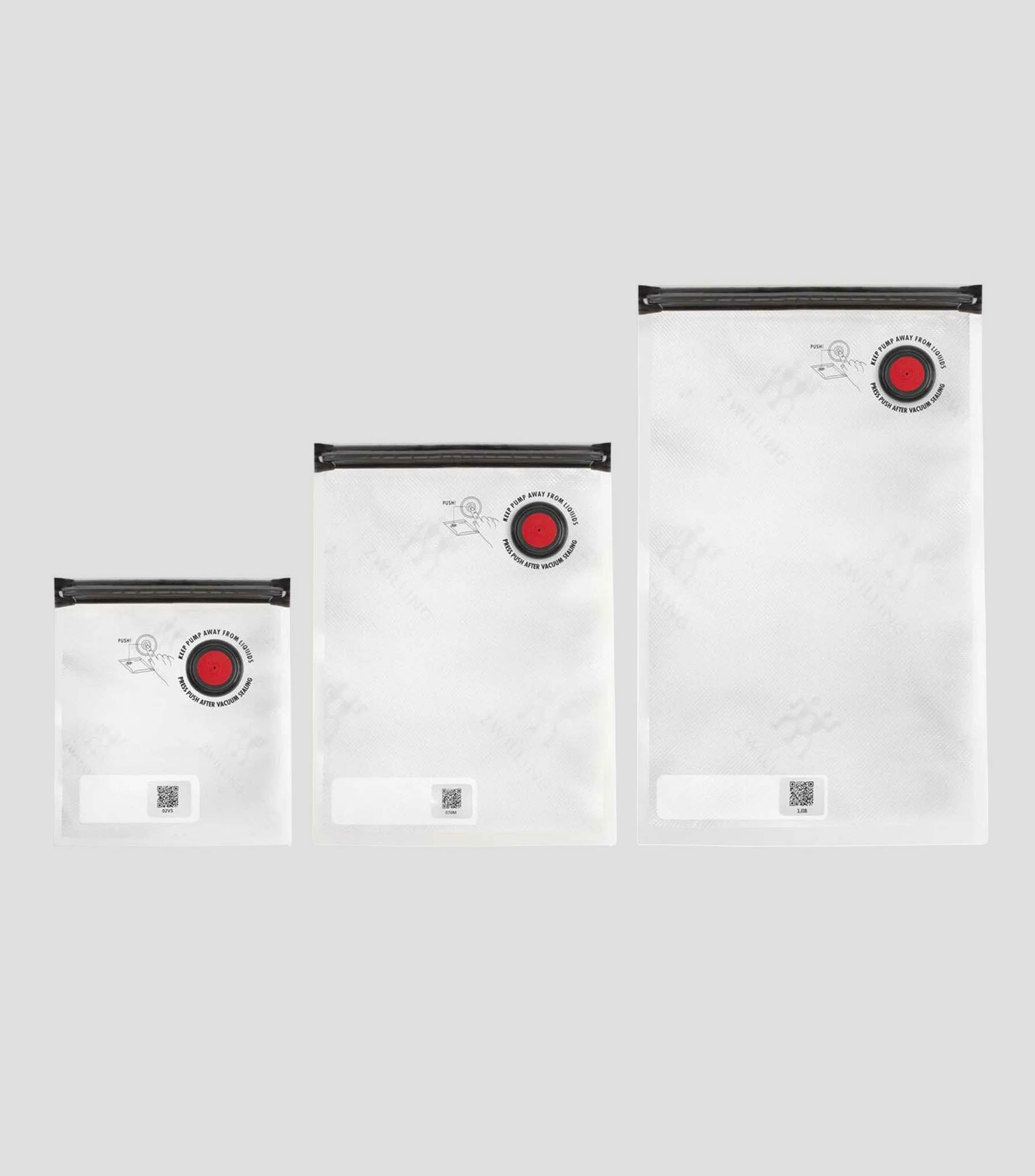 Set 10 Bolsas con Sellado al Vacío Fresh & Save