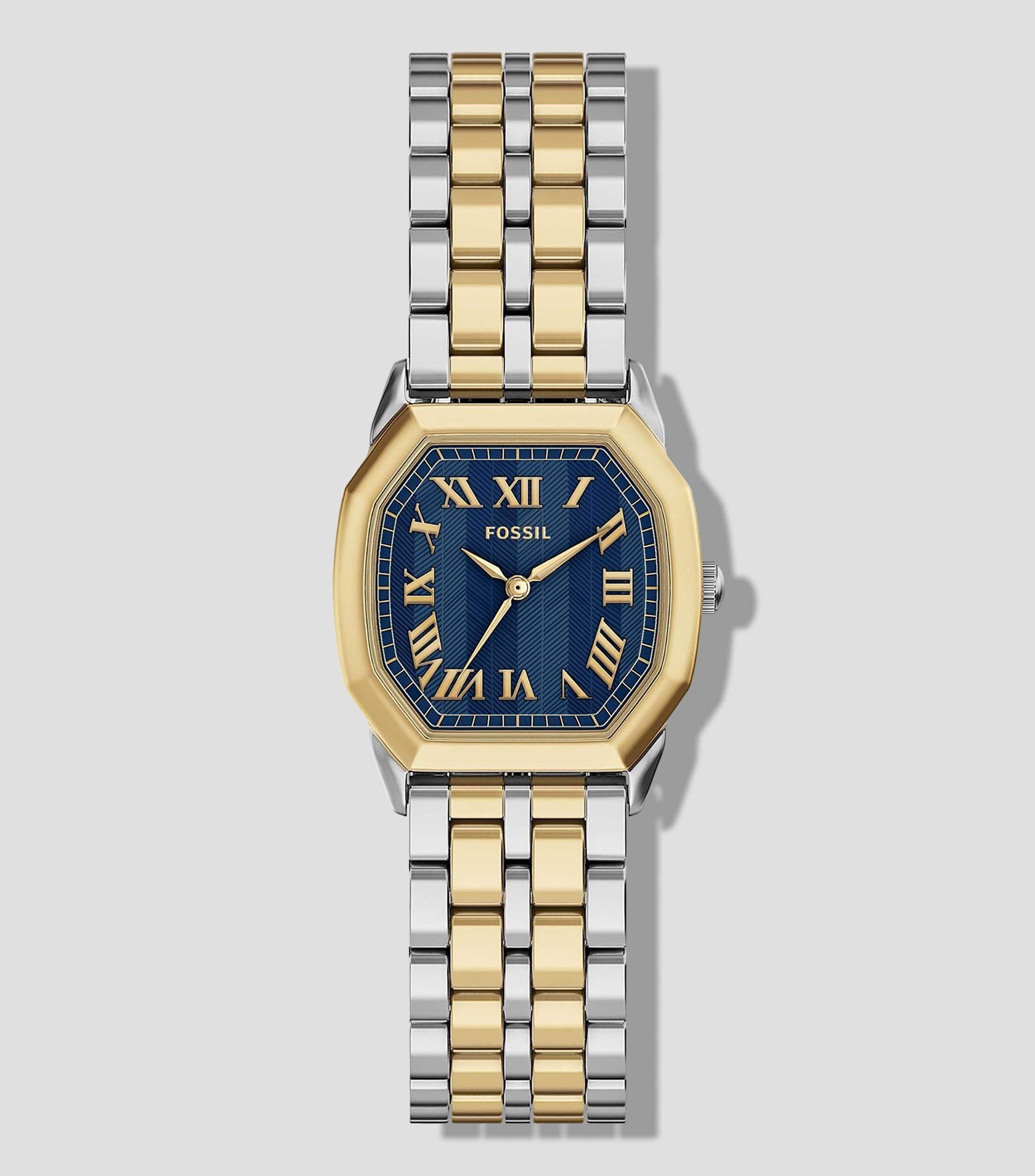 Reloj para Mujer Harlow casual plateado/dorado