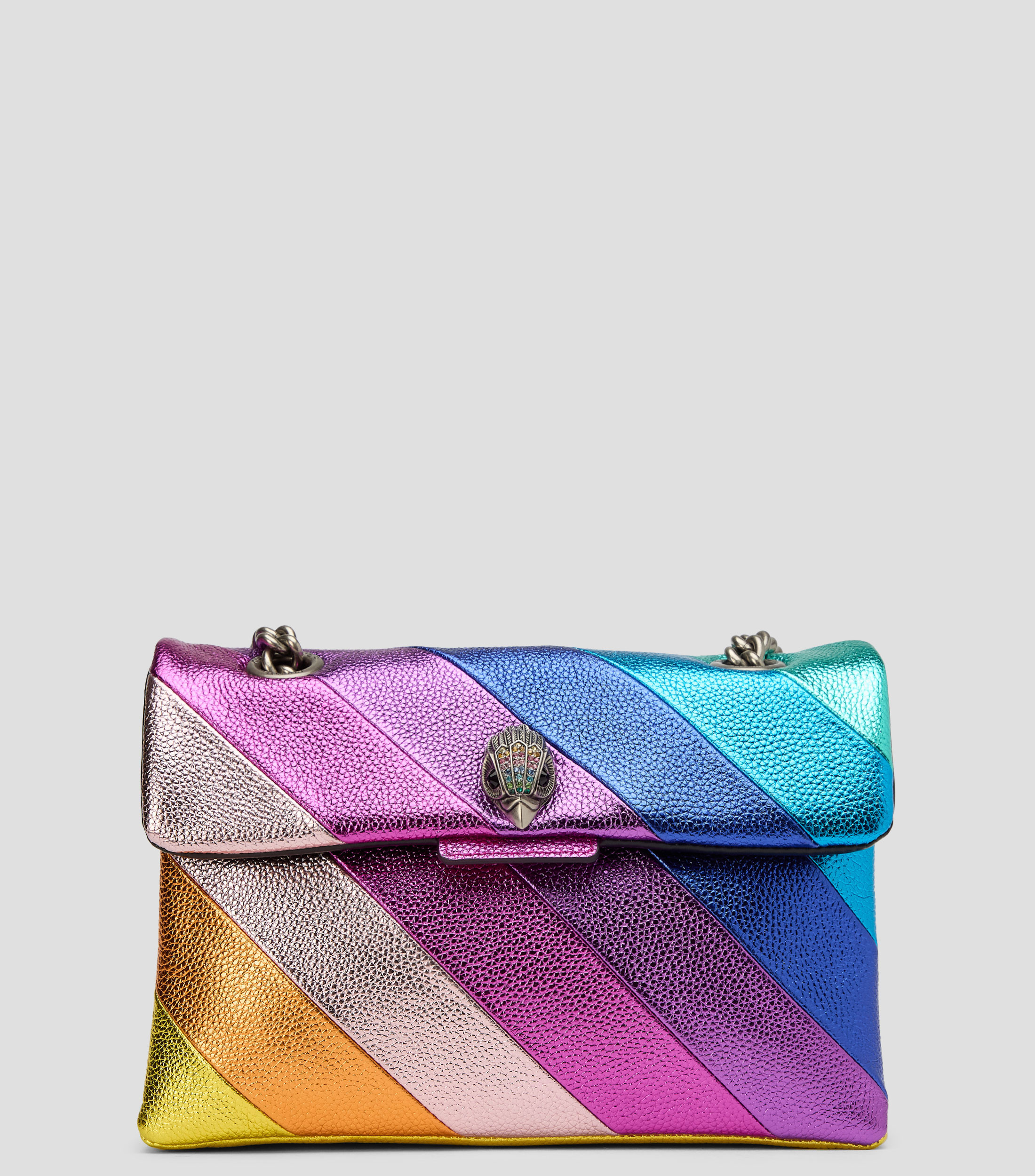 Bolsa Shoulder multicolor en piel Mujer