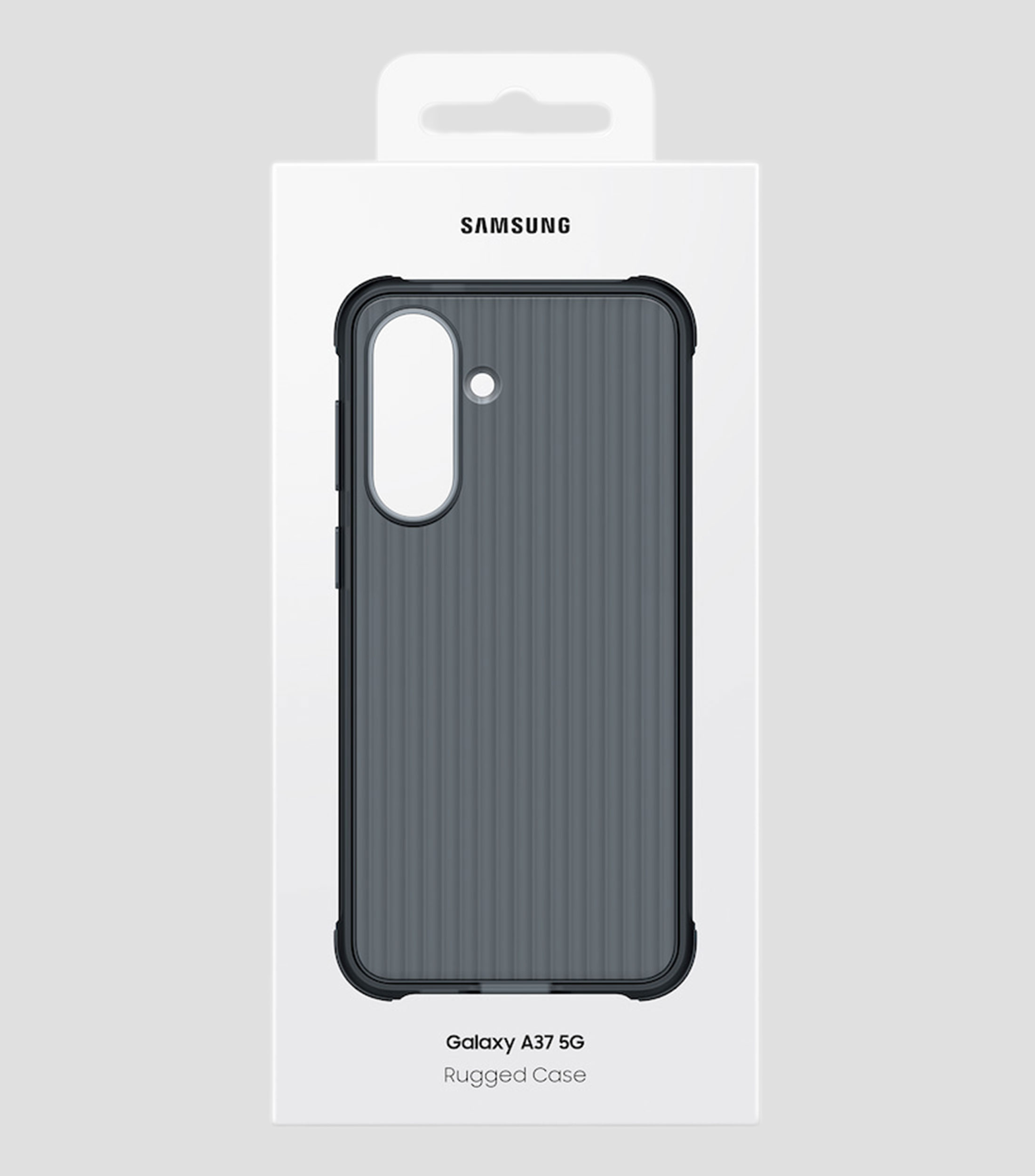 Funda Galaxy A37 Rugged Negra rayas