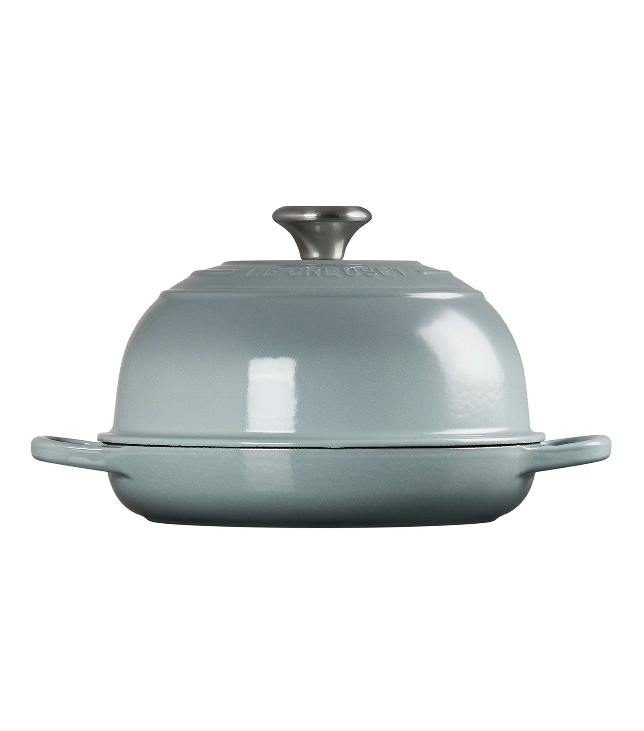 Cacerola para Pan en hierro colado Sea Salt azul