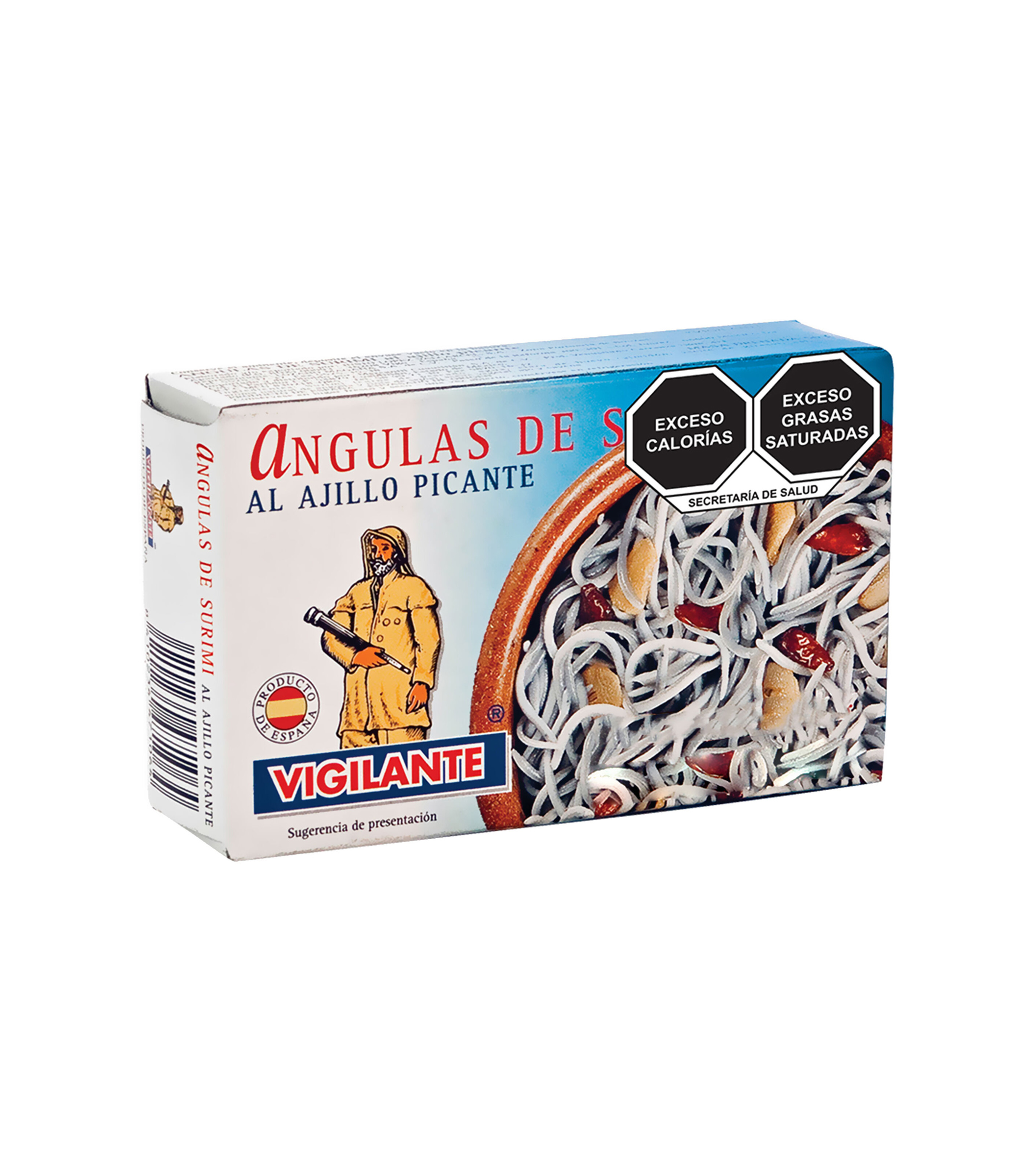 Angulas de Surimi al Ajillo Picante, 110 g