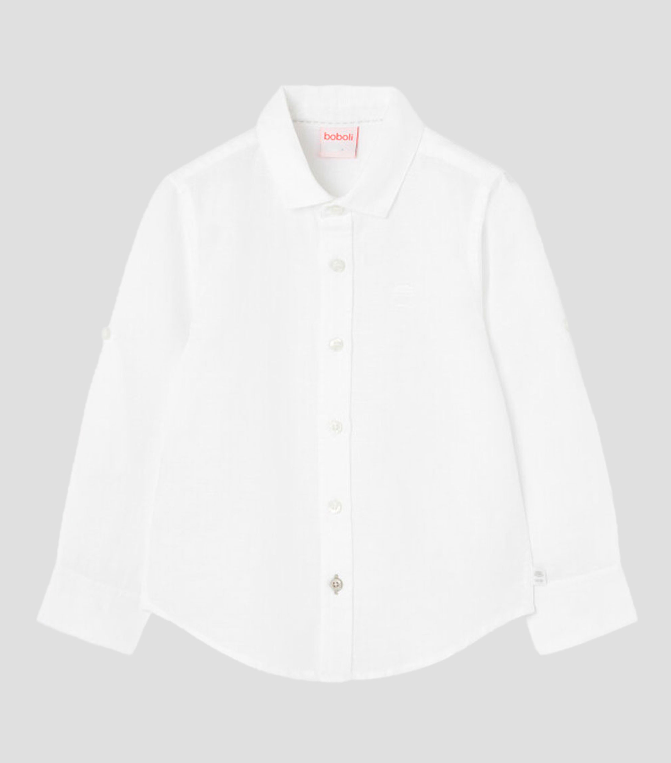 Camisa Lisa manga larga Nino