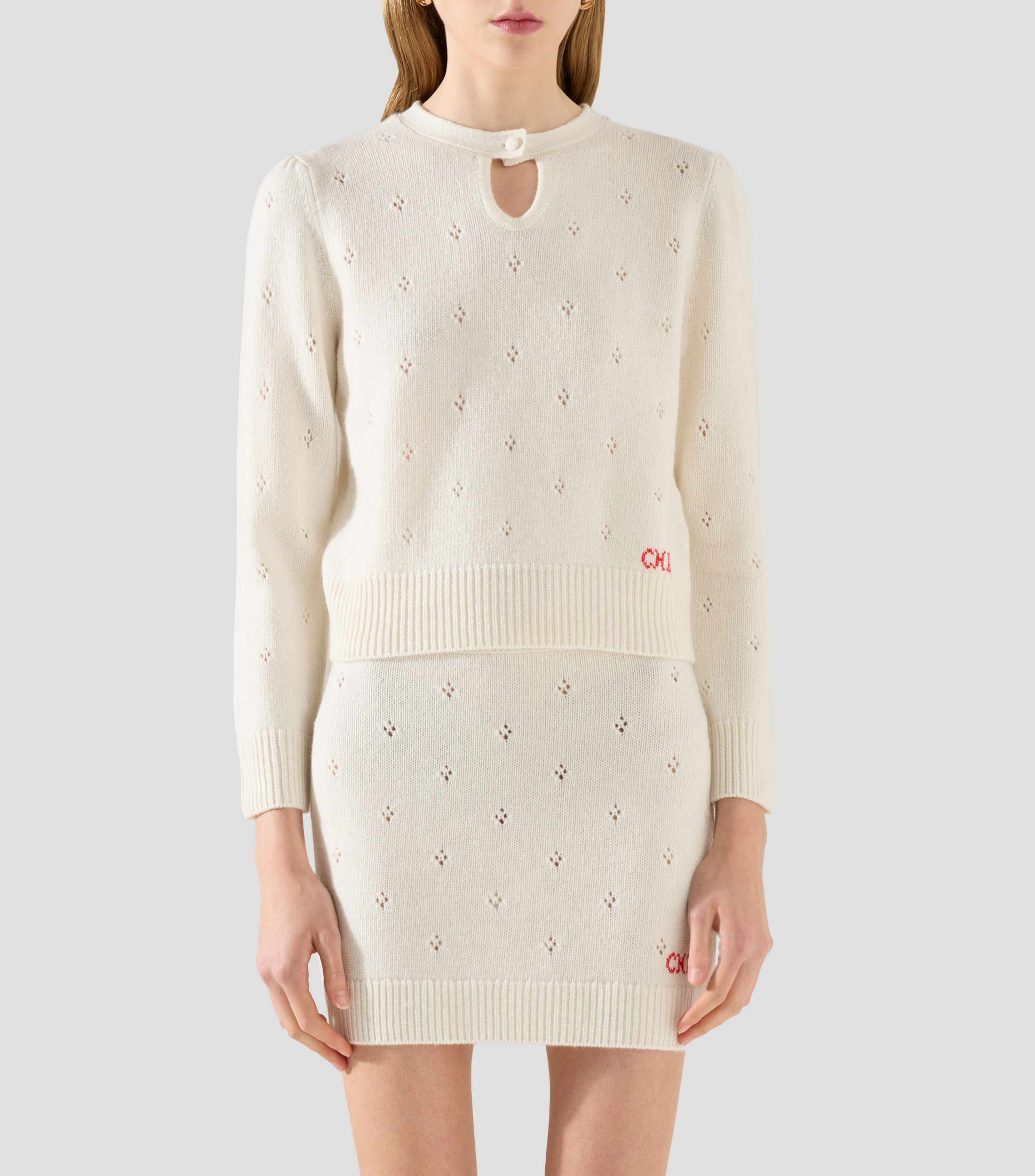 Suéter cuello redondo Mujer