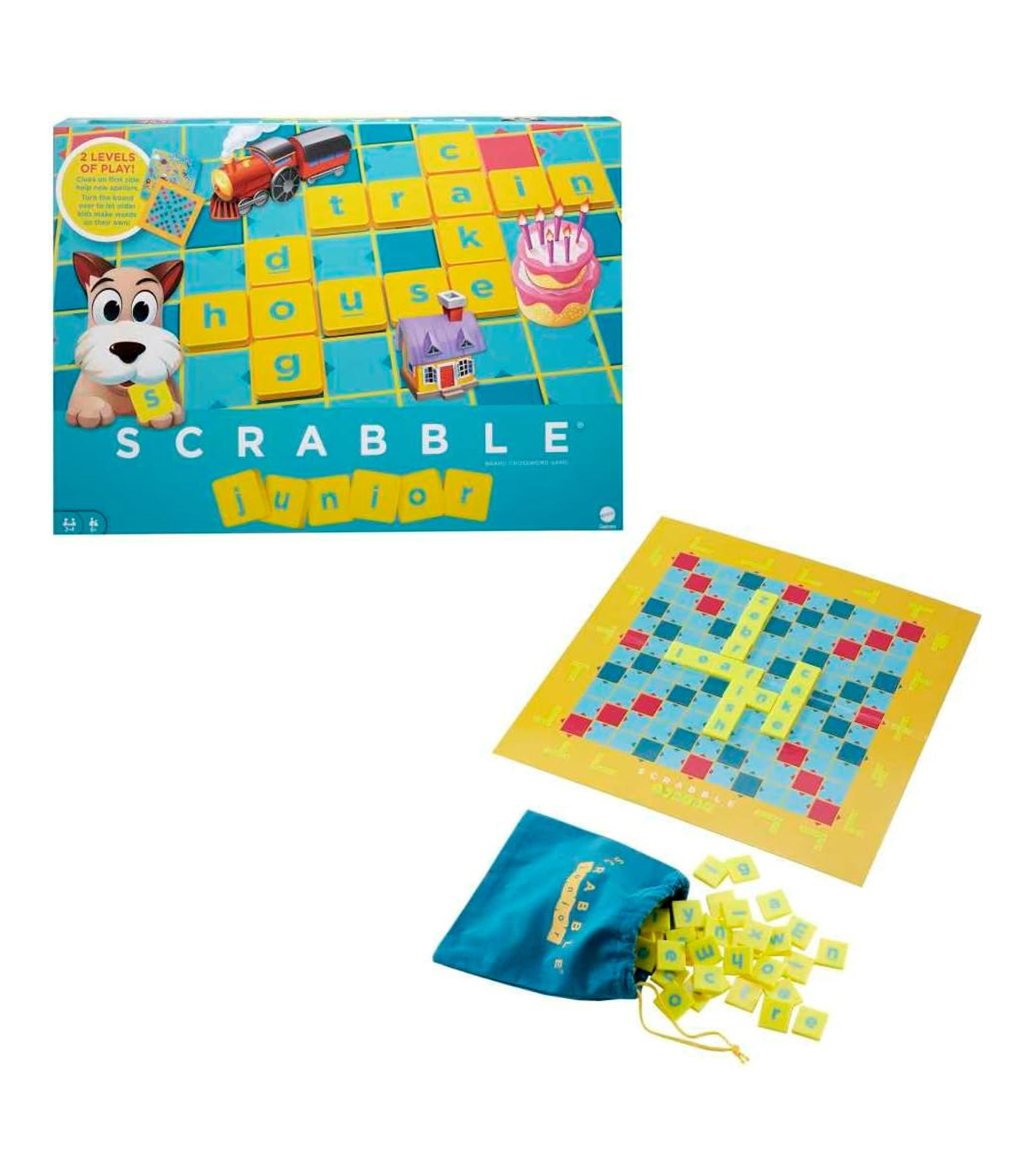 Scrabble Juego de Mesa Junior