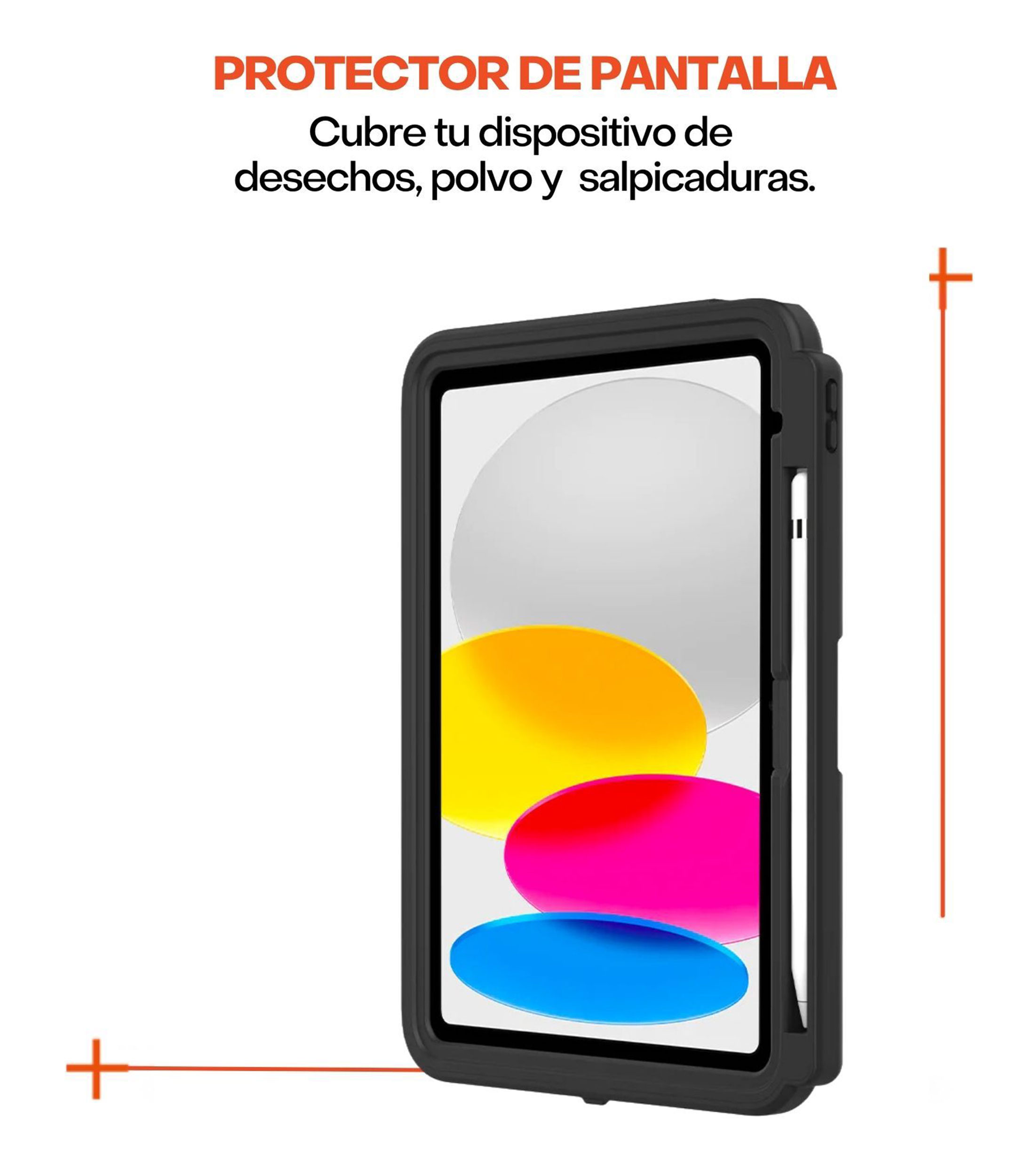 Funda para iPad 10.9" Generación 10 Survivor All-Terrain - Negro