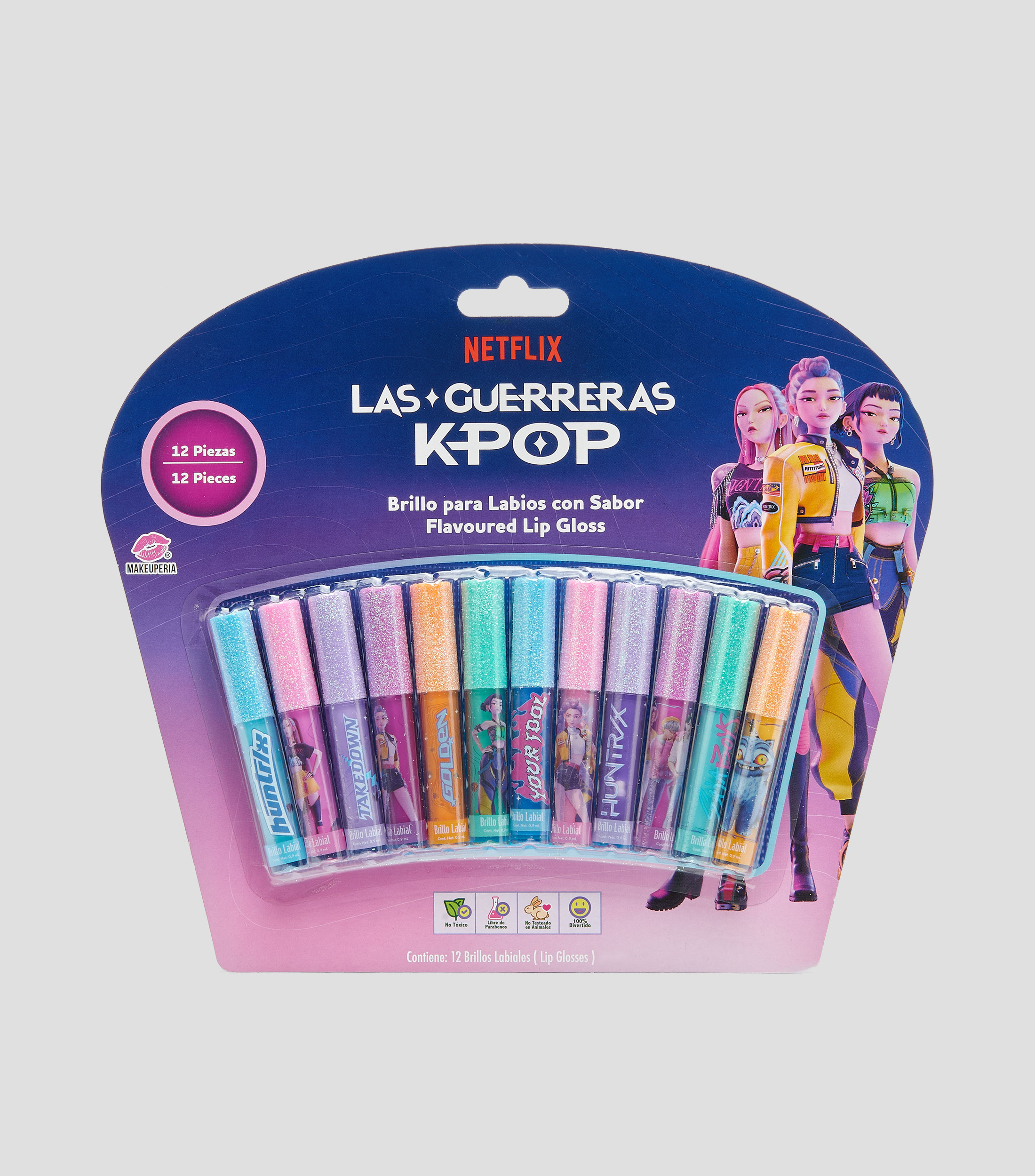 Juego de brillos labiales Guerreras K-Pop