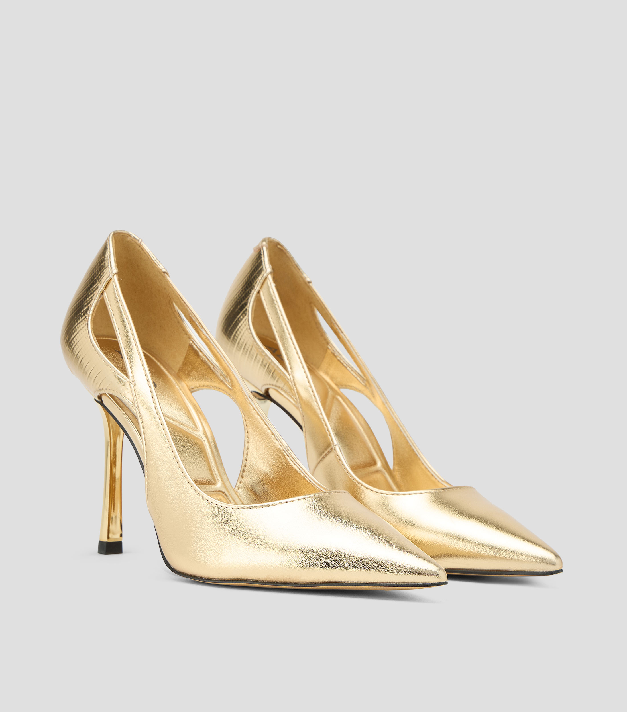 Zapatillas con tacón alto de aguja Mujer