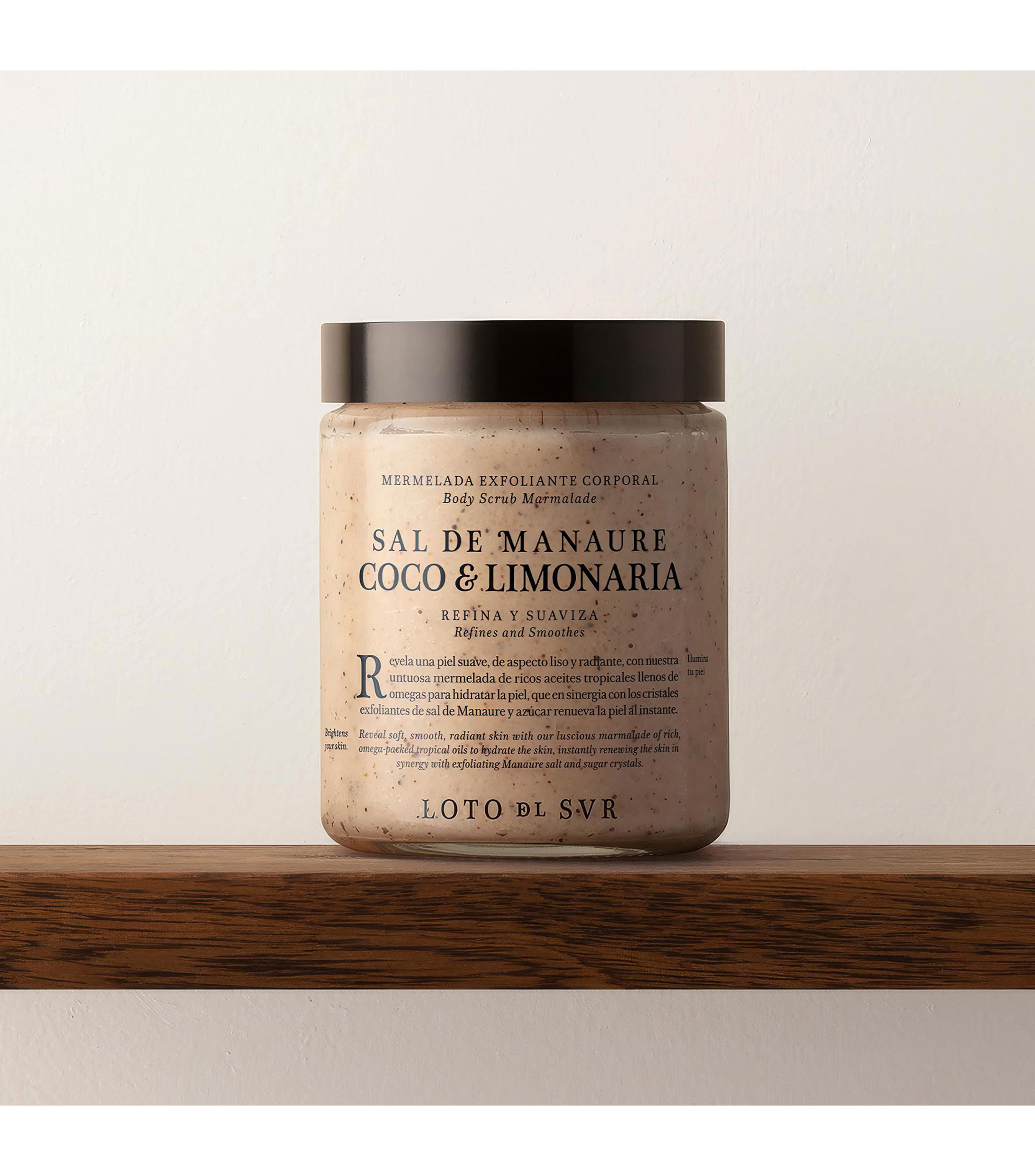 Mermelada Exfoliante Corporal Sal De Manaure, Coco & Limonaria, 230 ml