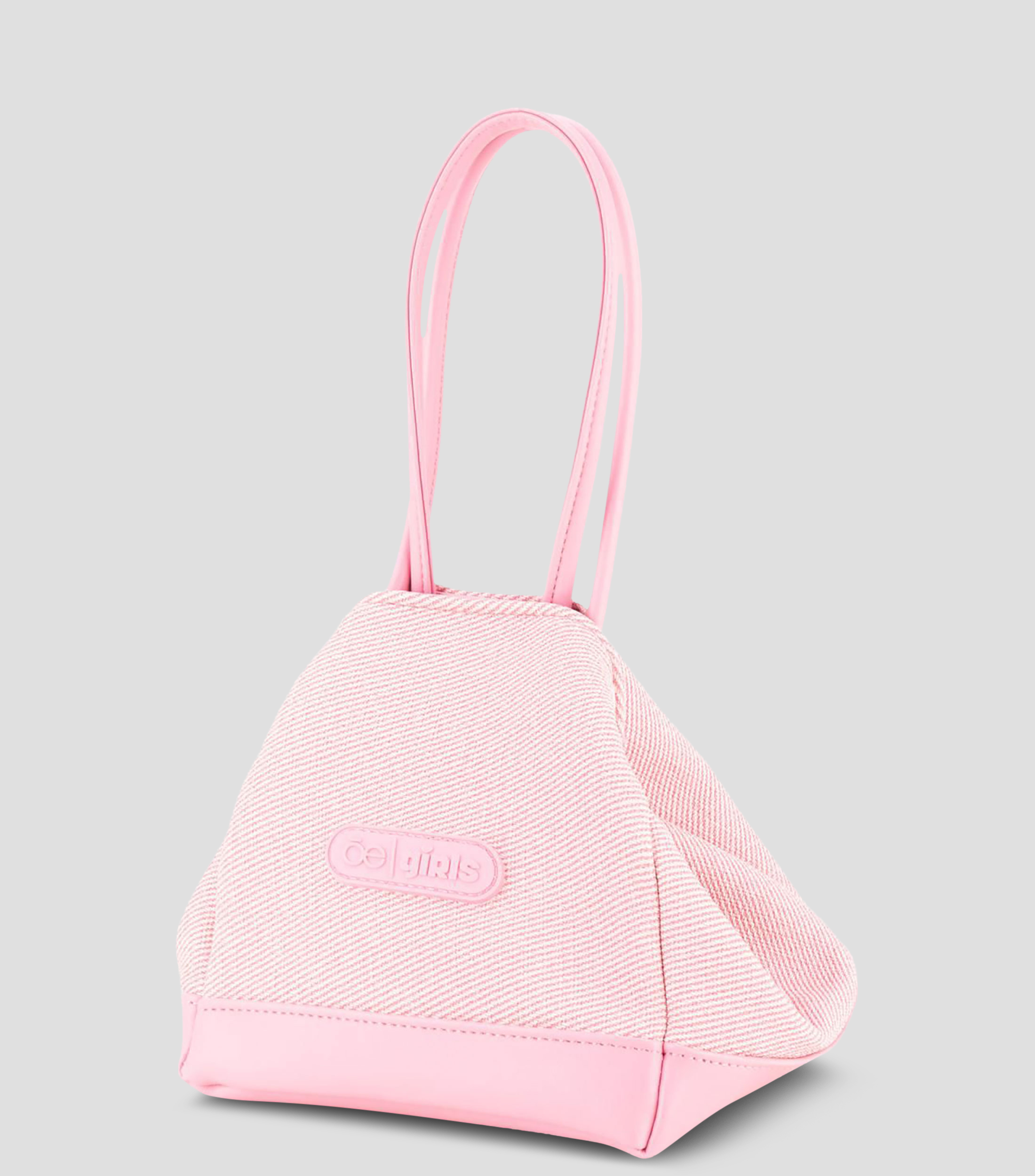 Bolsa tote rosa lisa Niña