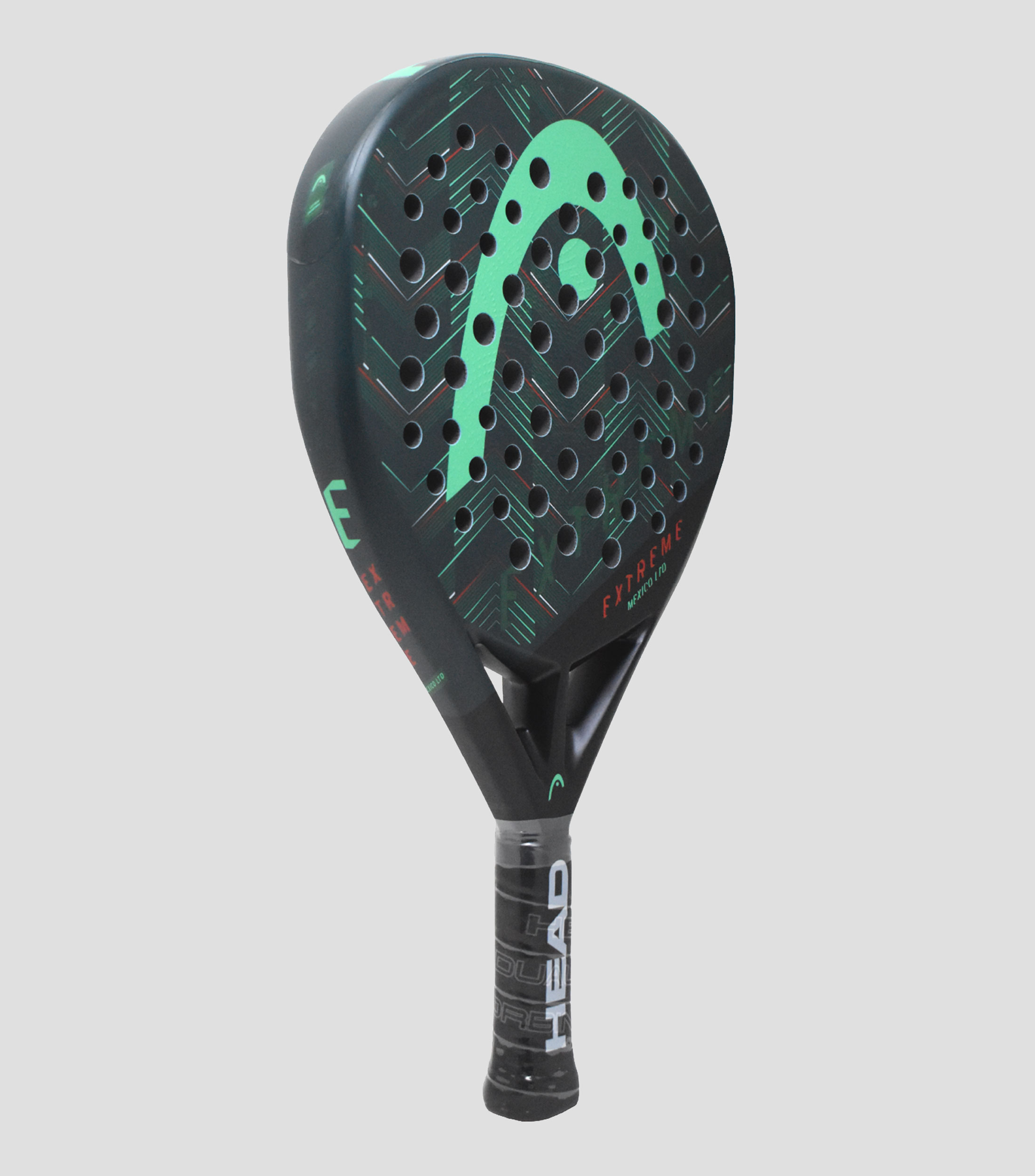 Pala para pádel Extreme Mexico negro y verde