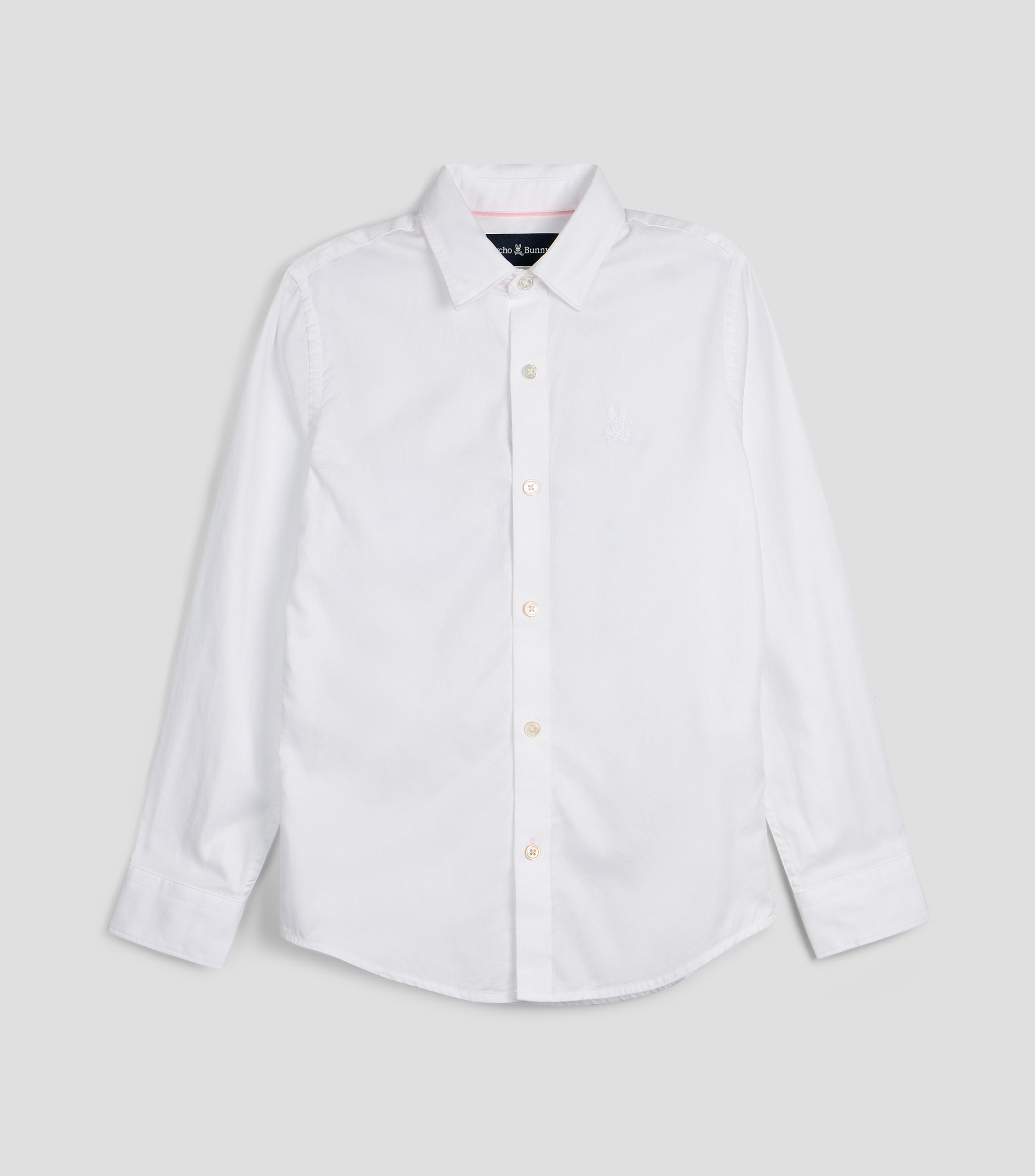 Camisa lisa manga larga Niño