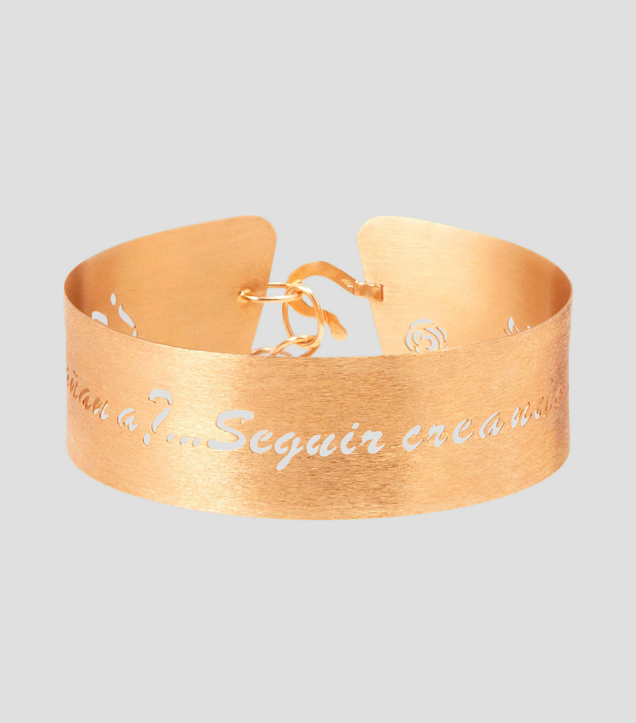 Pulsera en oro amarillo 18 kilates 24/7 Mujer