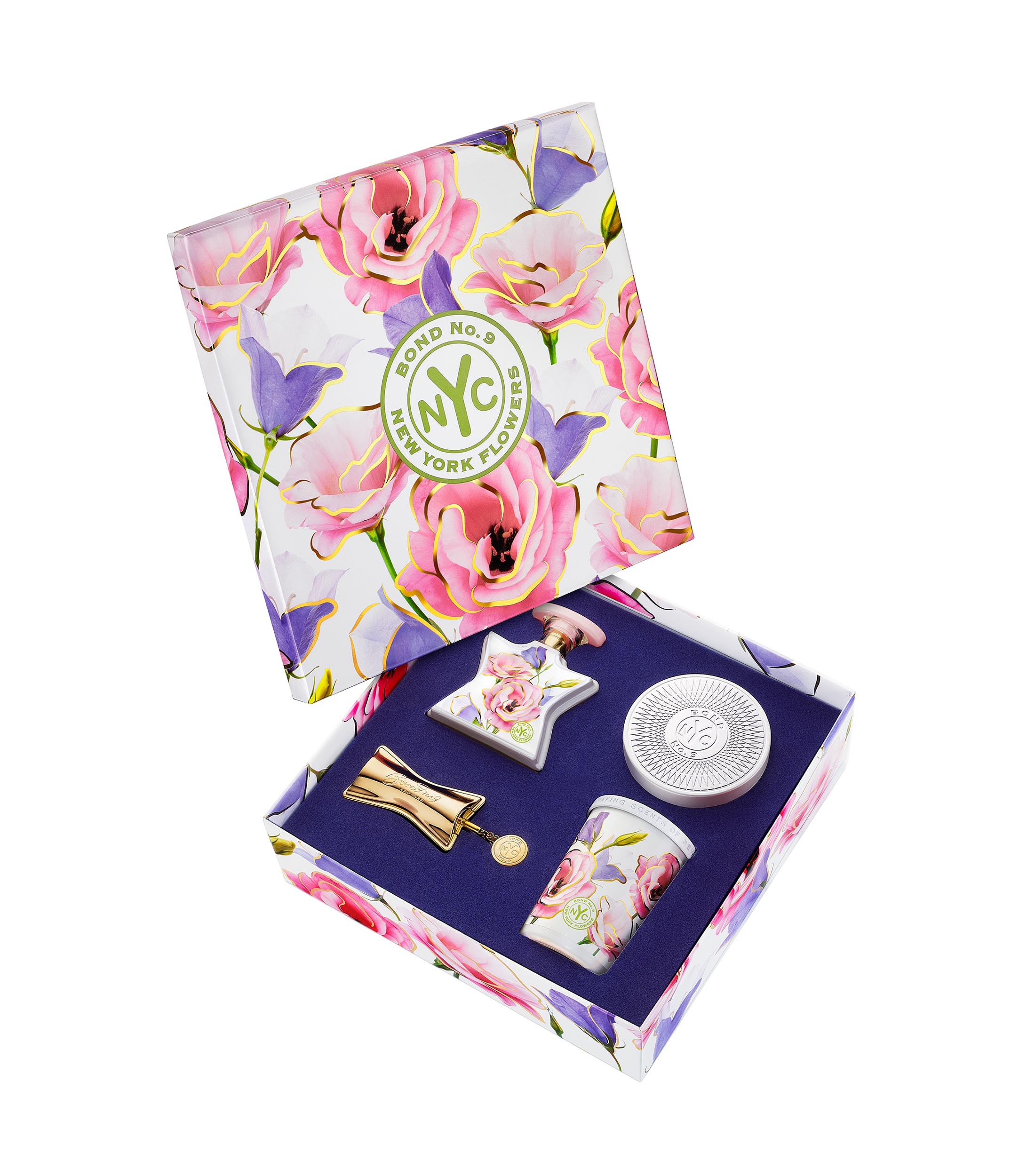 Set New York Flowers Mujer