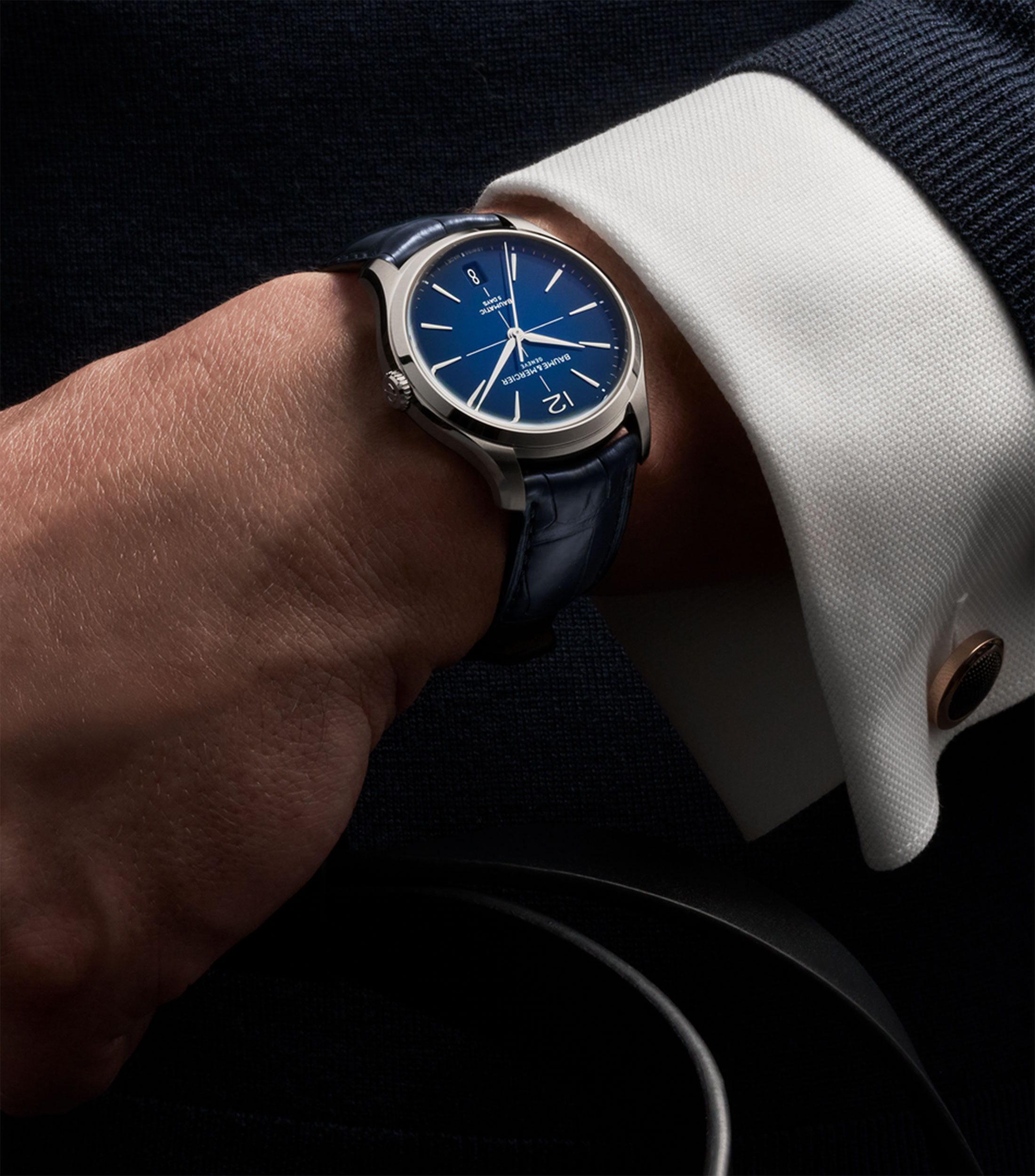 Reloj para hombre Clifton casual, plateado