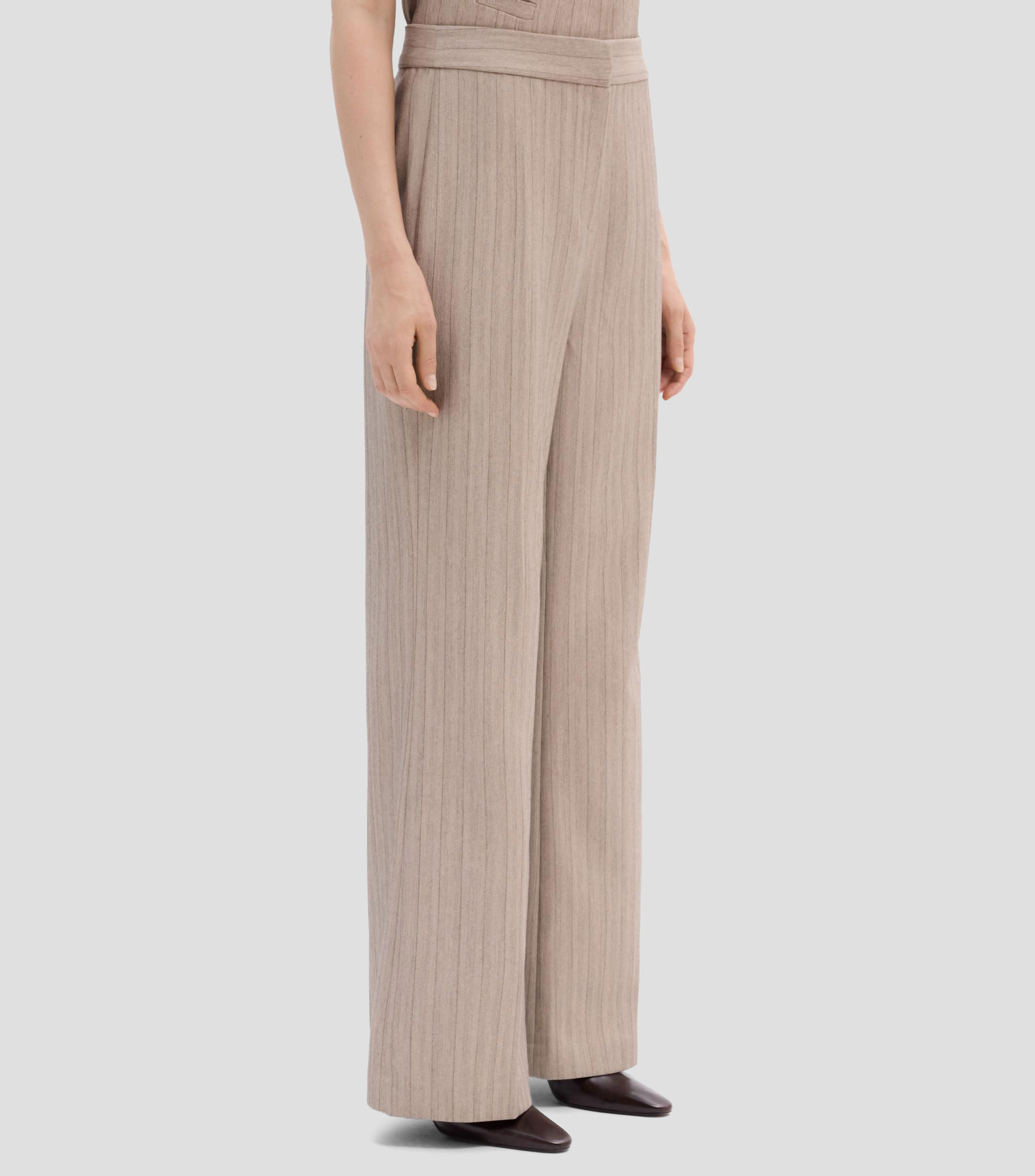 Pantalón a rayas Mujer