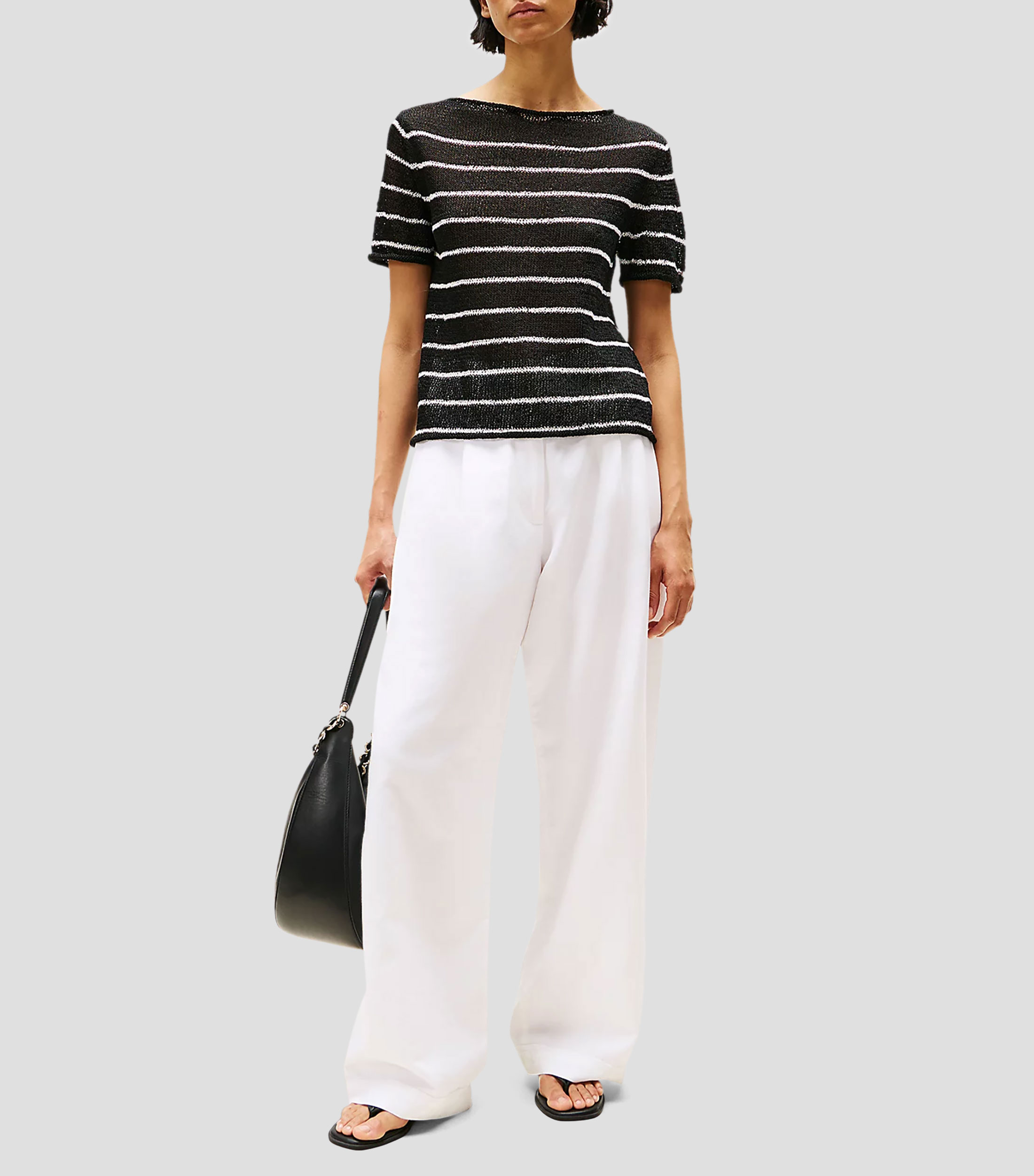 Suéter cuello barco Mujer