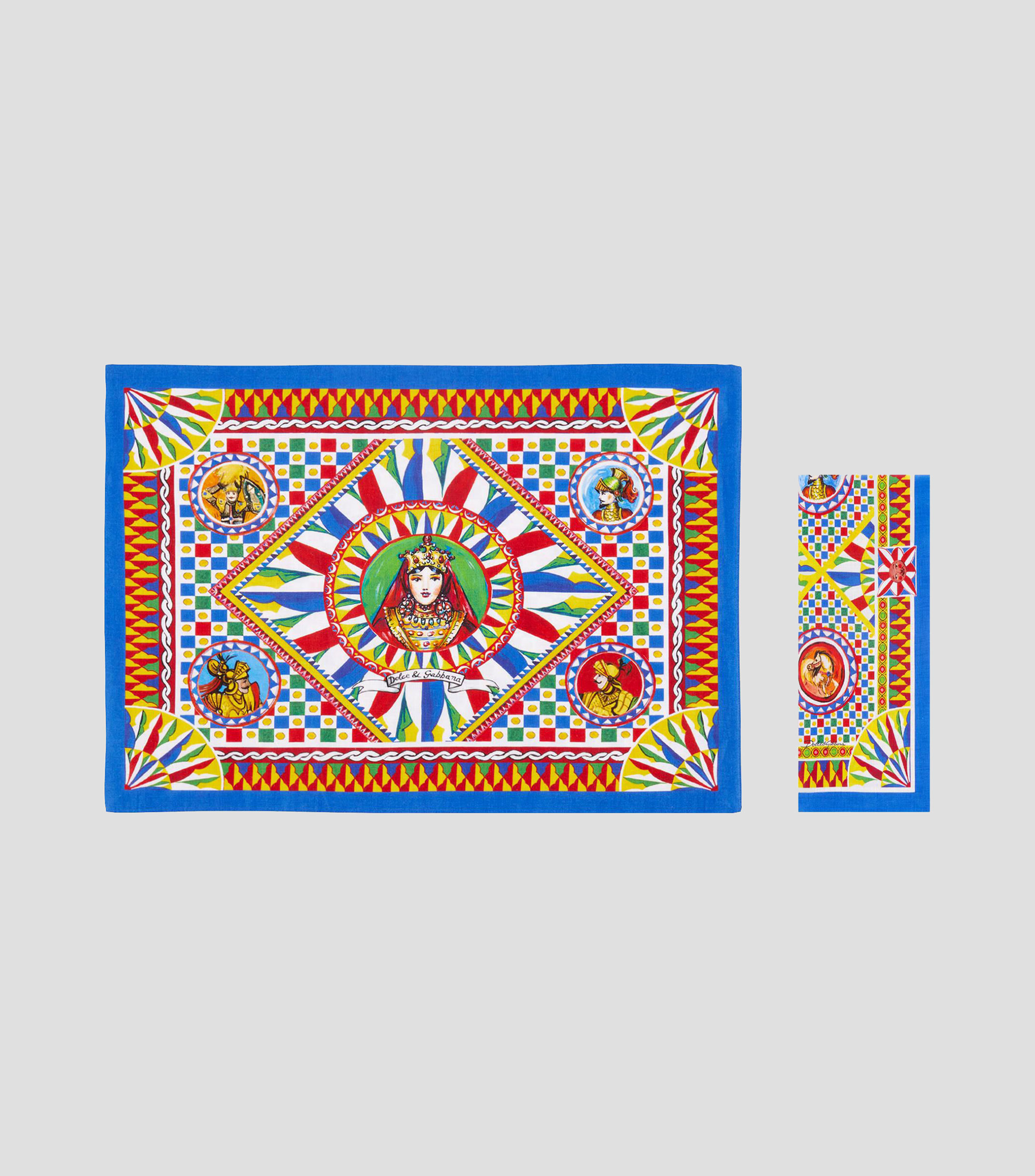 Set Mantel individual y Servilleta Carreto II