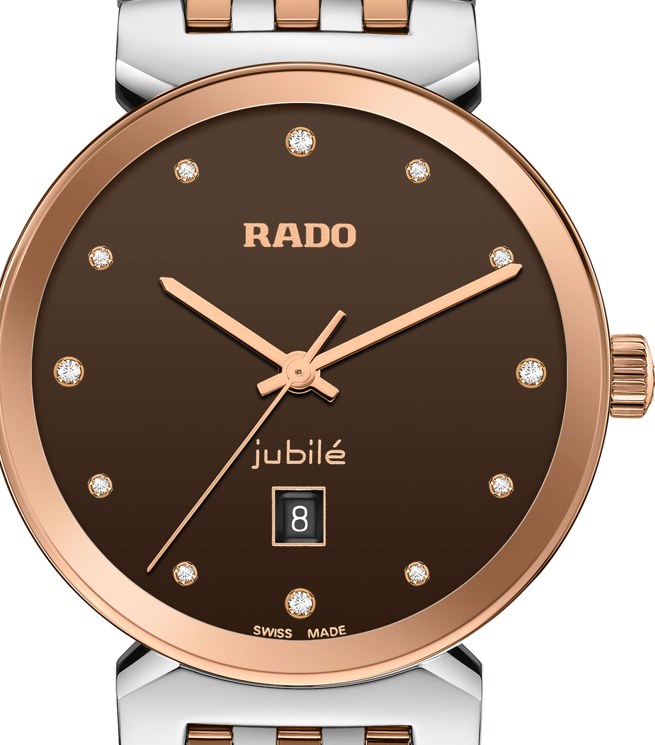 Reloj para Mujer Cuarzo Florence Diamonds Classic Carátula Café