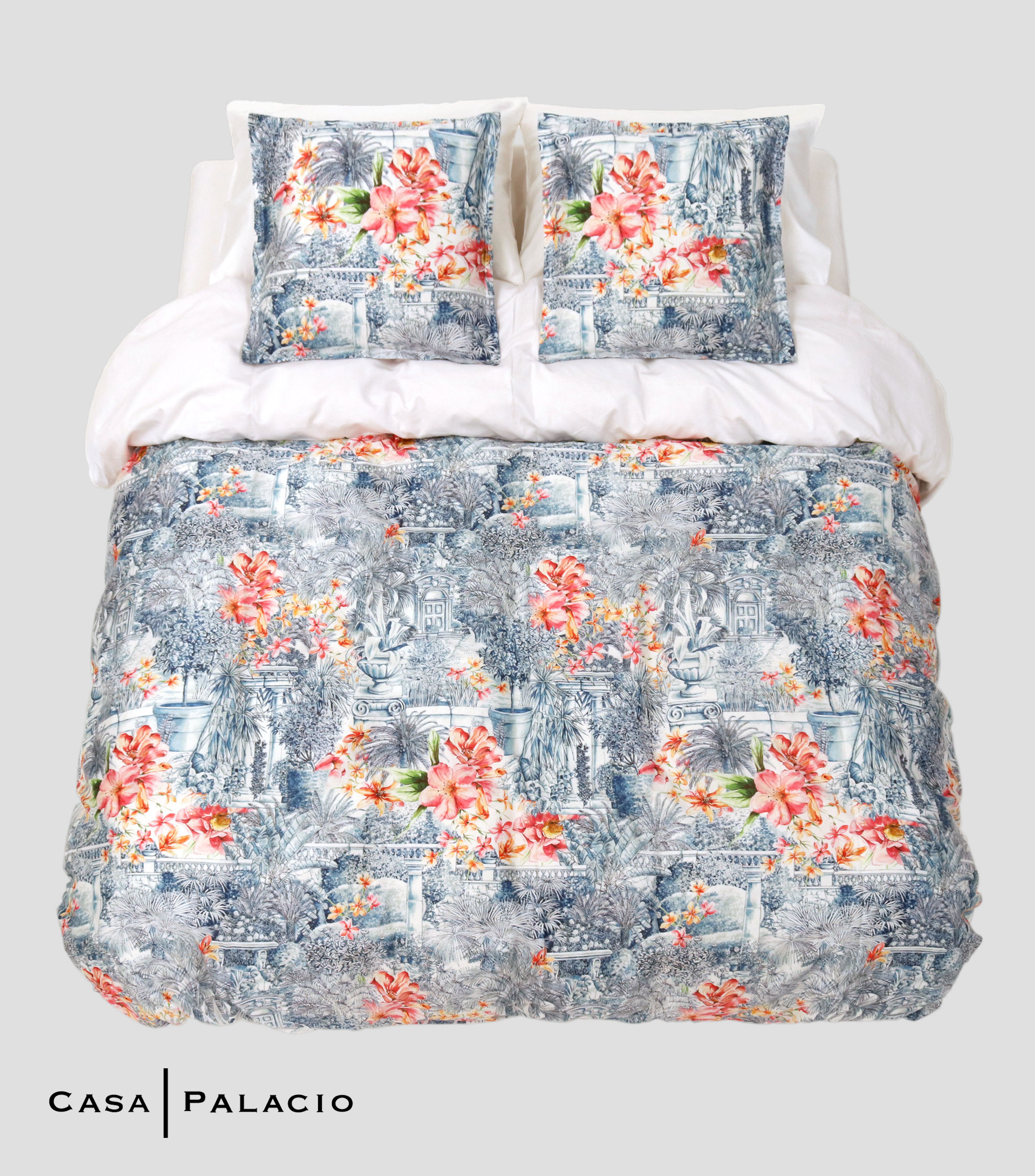 Juego de Funda para Duvet King Size Terraza Blanco